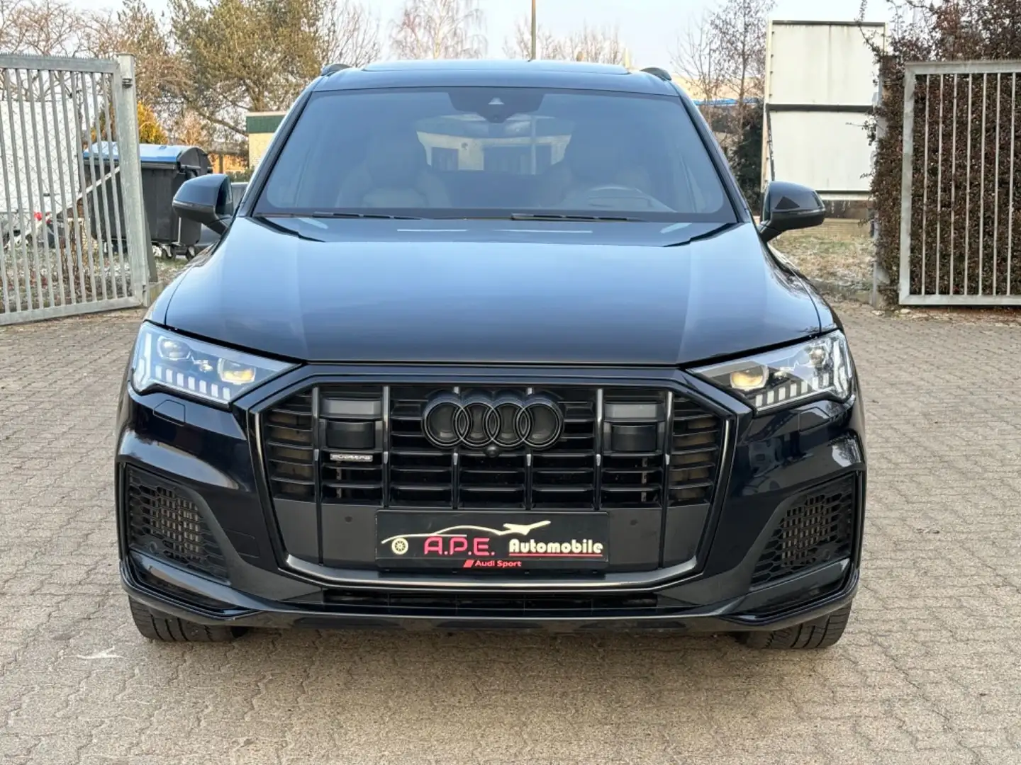 Audi Q7 60 TFSI e quattro S line Matrix Laser Schwarz - 2