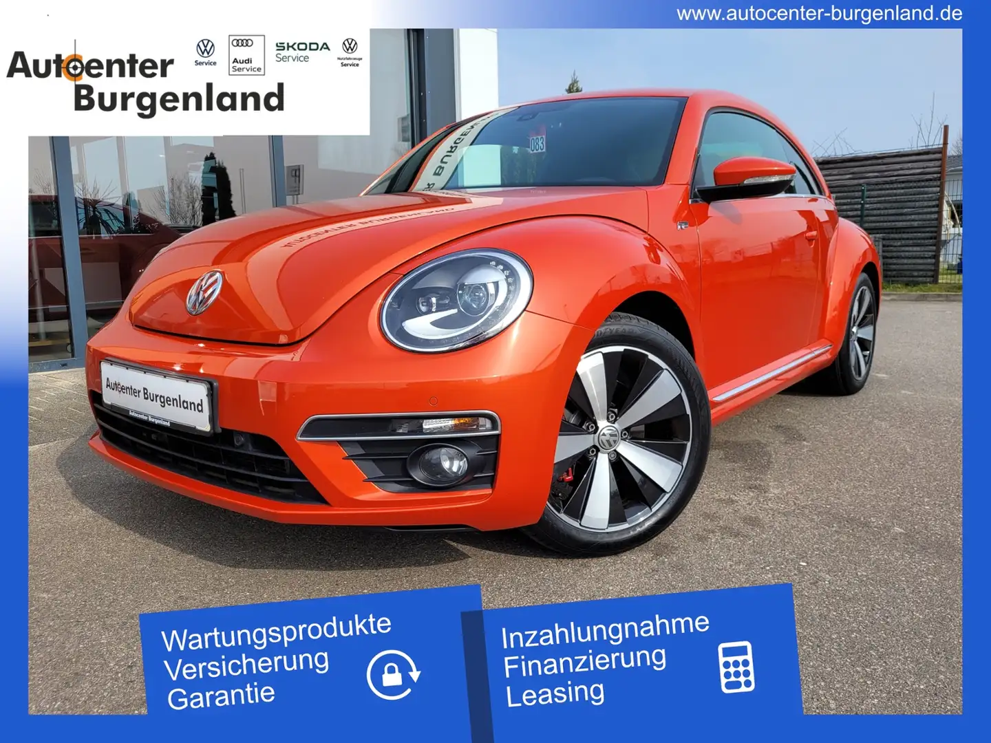 Volkswagen Beetle Lim. 2.0 TSI R-LINE Sport BMT Orange - 1