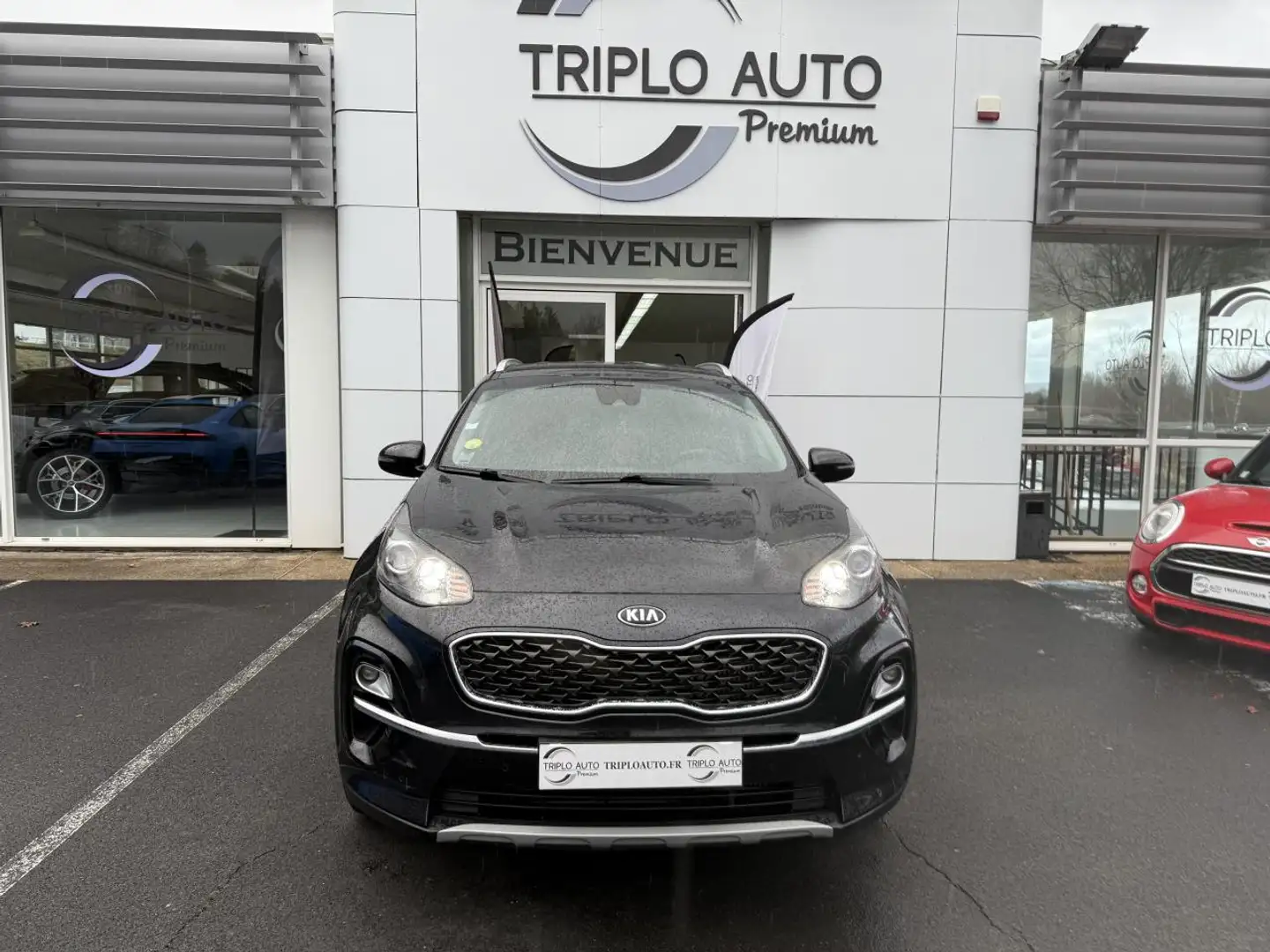 Kia Sportage Sportage 1.6 CRDI - 136 - BV DCT Design GPS + ATTELAGE + CAMERA AR Schwarz - 2