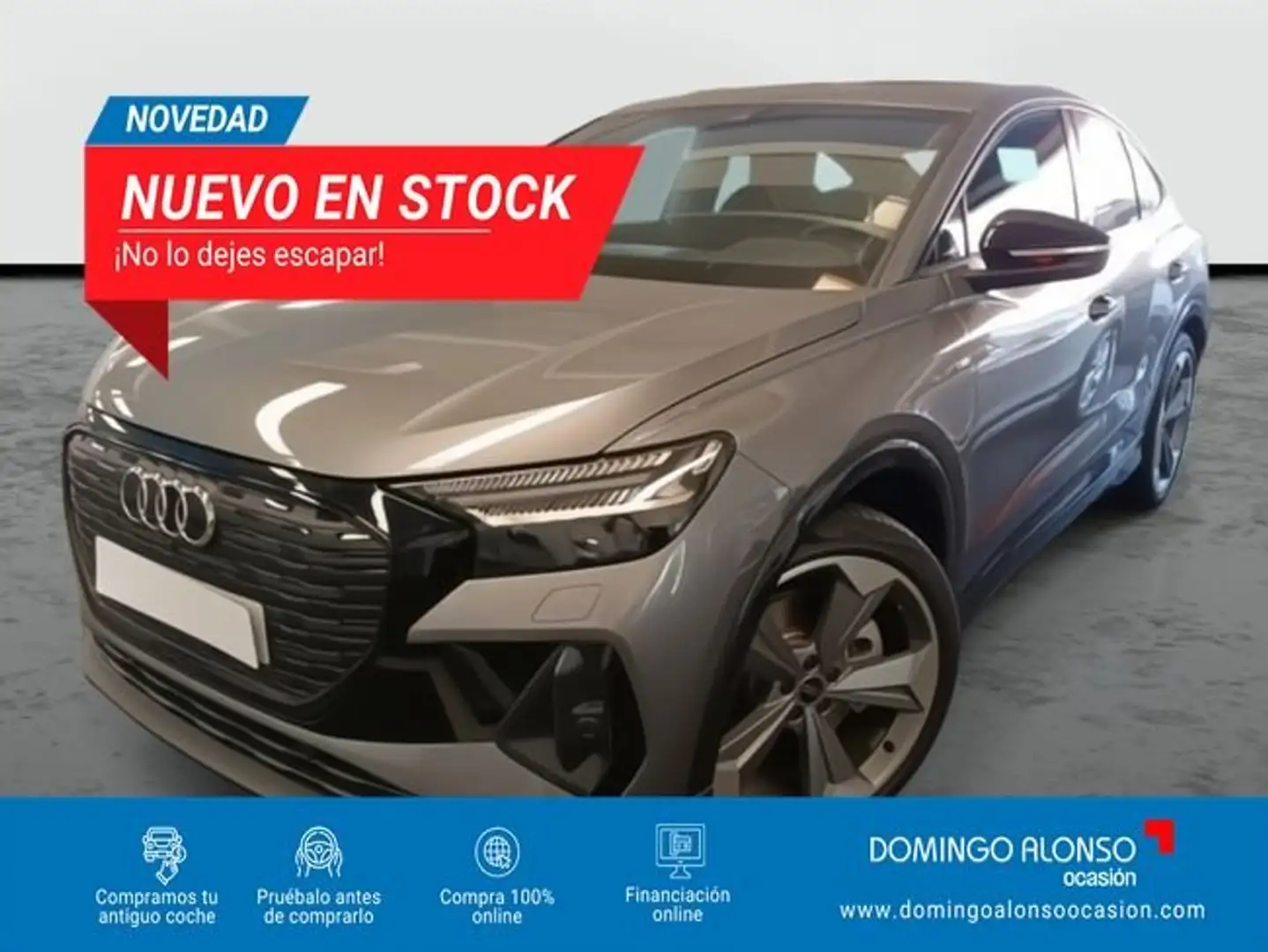 Audi Q4 e-tron Sportback 45 S line 210 kW (285 CV) Gris - 1