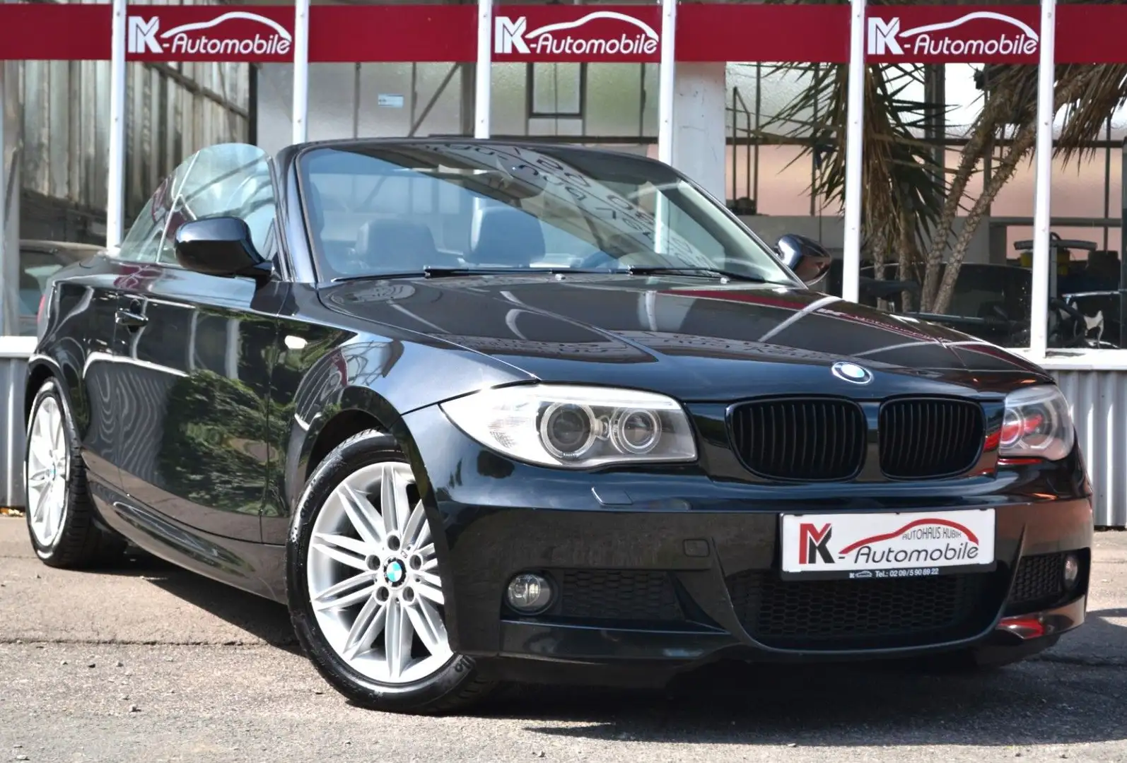 BMW 118 i Edition M-Sportpaket Cabrio/Leder/Xenon Noir - 1
