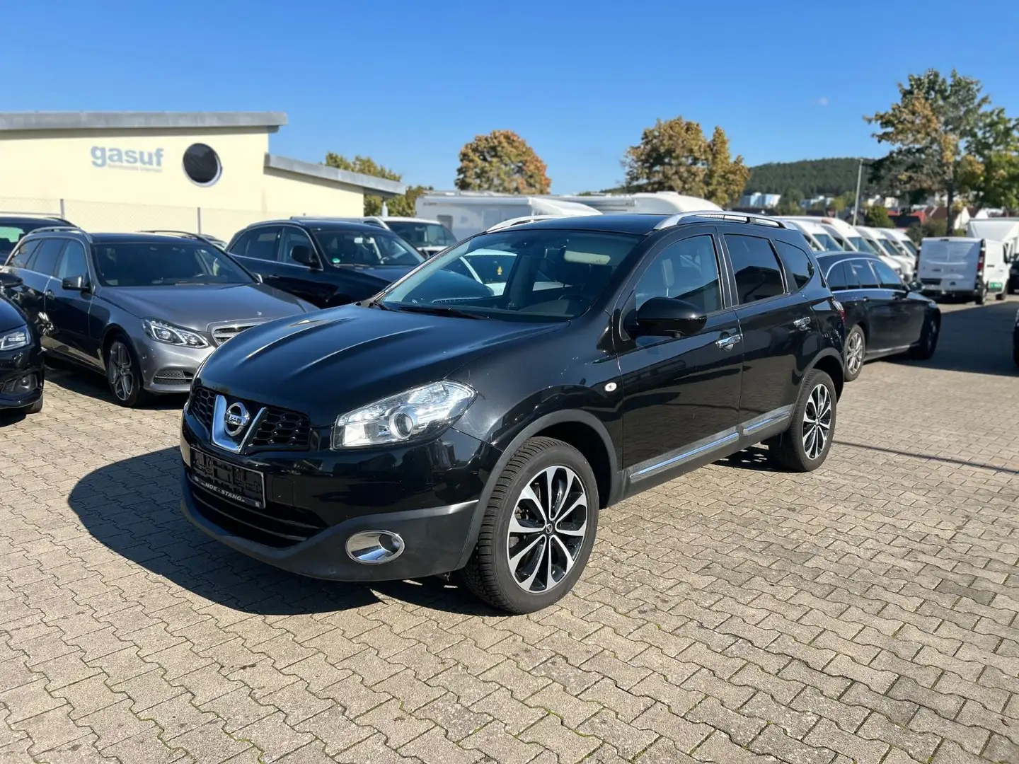 Nissan Qashqai +2 I-Way Panorama 7 Sitze 360 Kamera Schwarz - 1