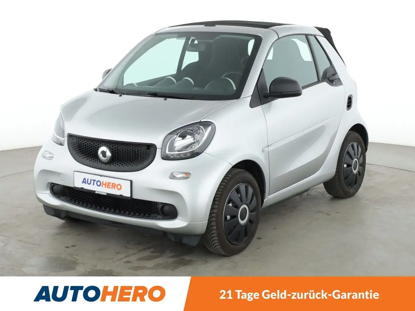 smart forTwo 1.0 Standard Aut.*SITZHEIZUNG*GARANTIE* Silber - 1