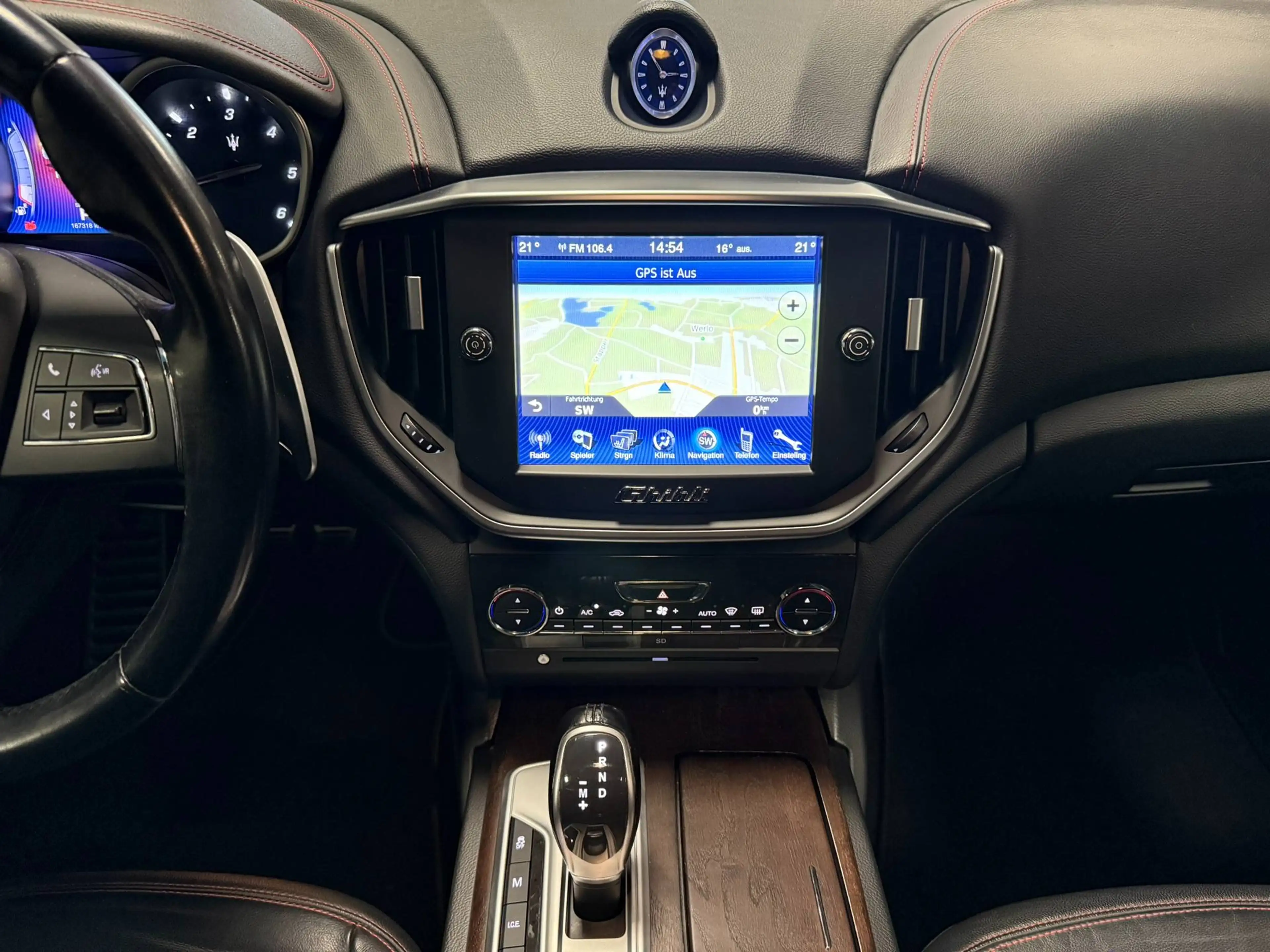 Maserati Ghibli Ghibli 3.0 V6 Bi-Xenon Vollleder DAB Keyless — photo 14