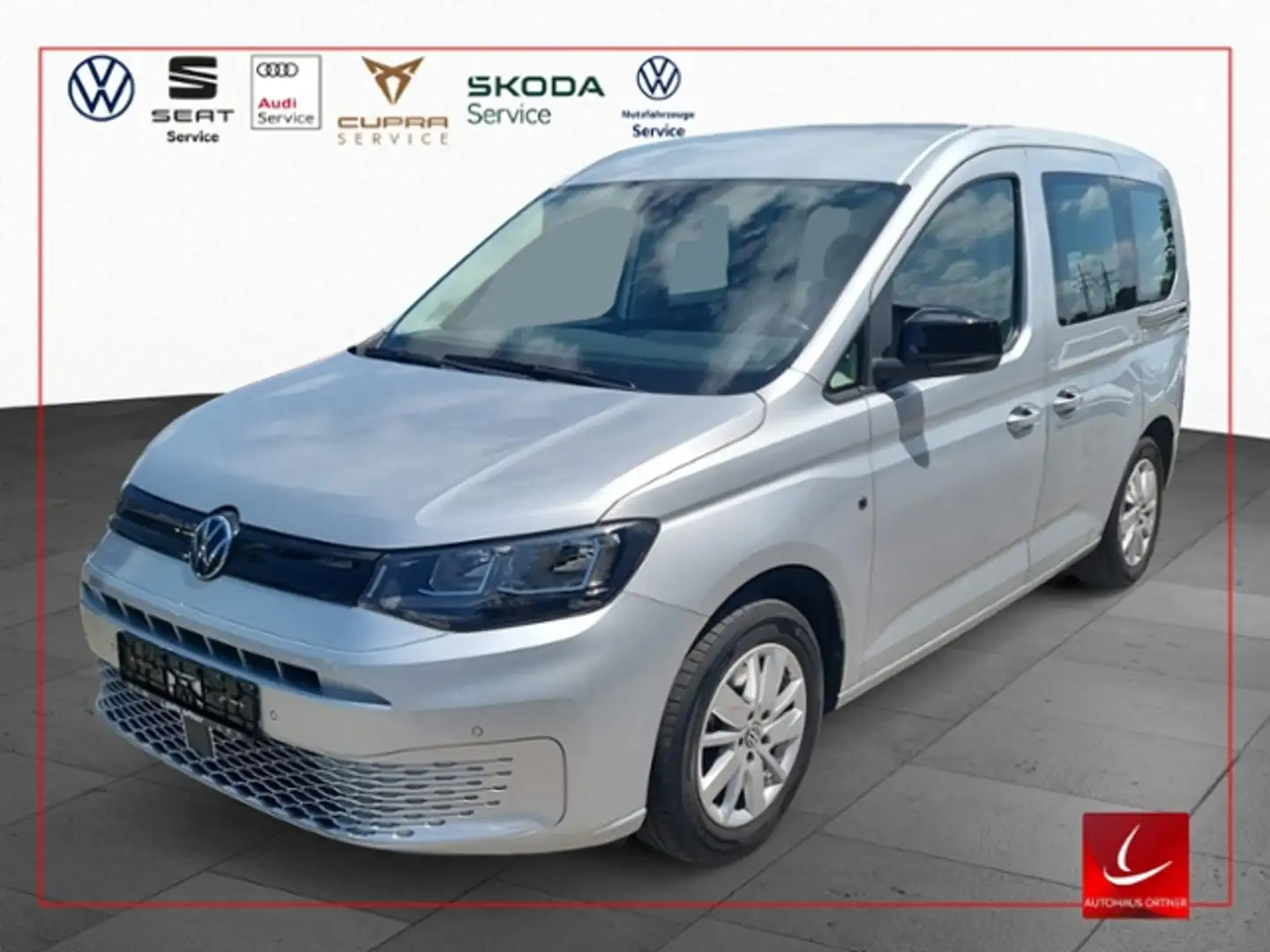 Volkswagen Caddy 2.0 TDI BASIS STHZG SHZ KLIMA LANE-ASSIST FRONT-A Plateado - 1