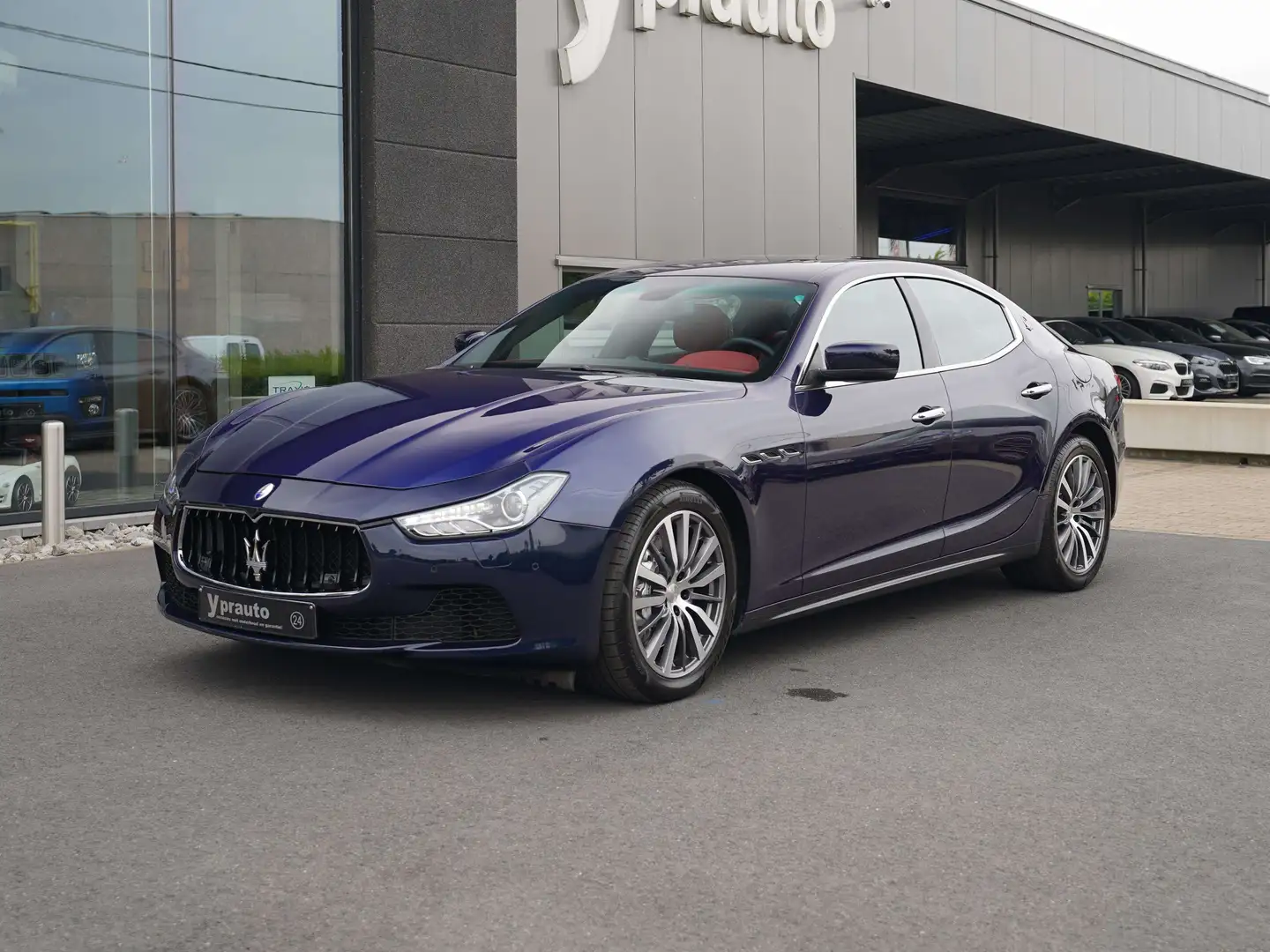 Maserati Ghibli 3.0 V6 S Q4 Open dak Camera Elek. zetels Keyless Bleu - 1