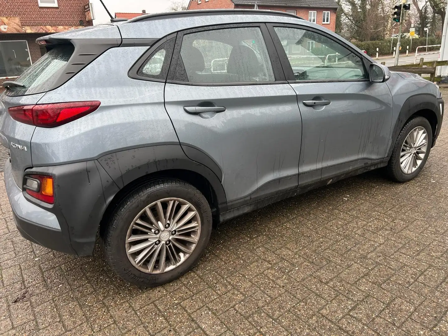 Hyundai KONA Pure 1.0 dänische Papiere , COC Grau - 2
