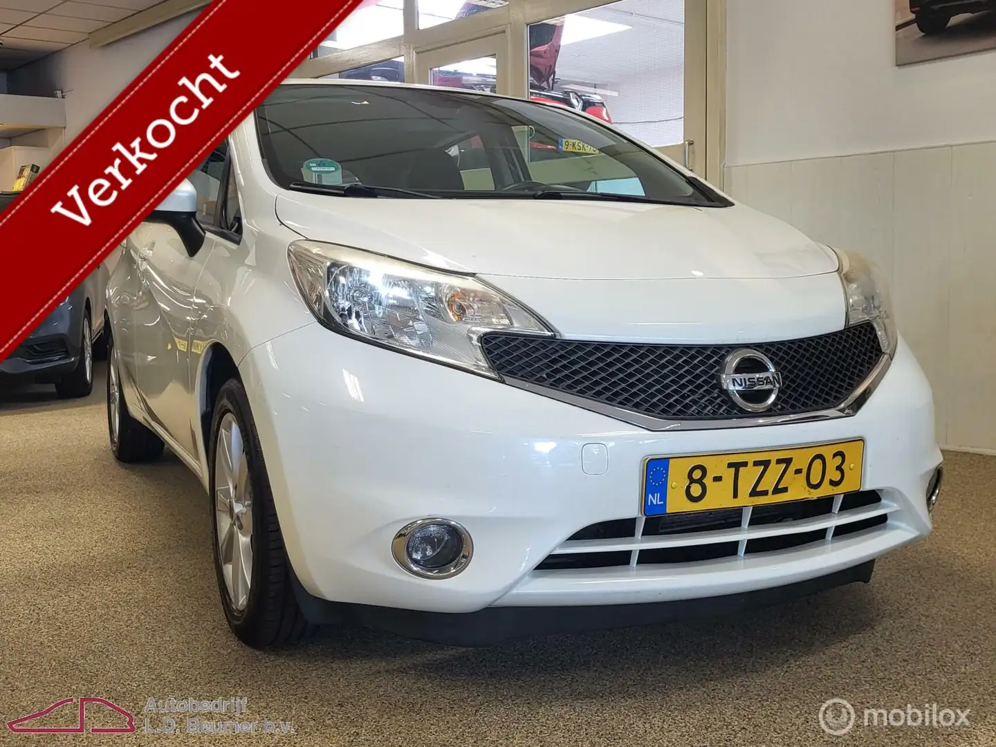 Nissan Note 1.2 DIG-S Connect Edition *NL, NAVI, RIJKLAARPRIJS Blanc - 2