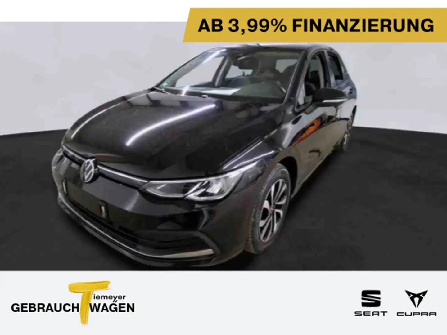 Volkswagen Golf 1.5 eTSI DSG ACTIVE KAMERA IQ.DRIVE ACC APP Schwarz - 1