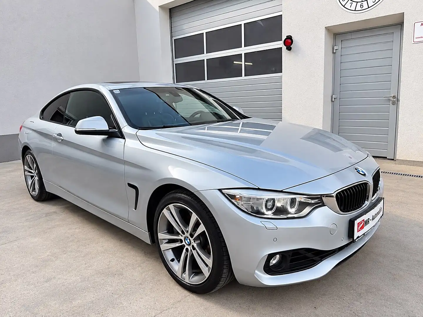 BMW 435 d xDrive Coupe Aut. Silber - 1