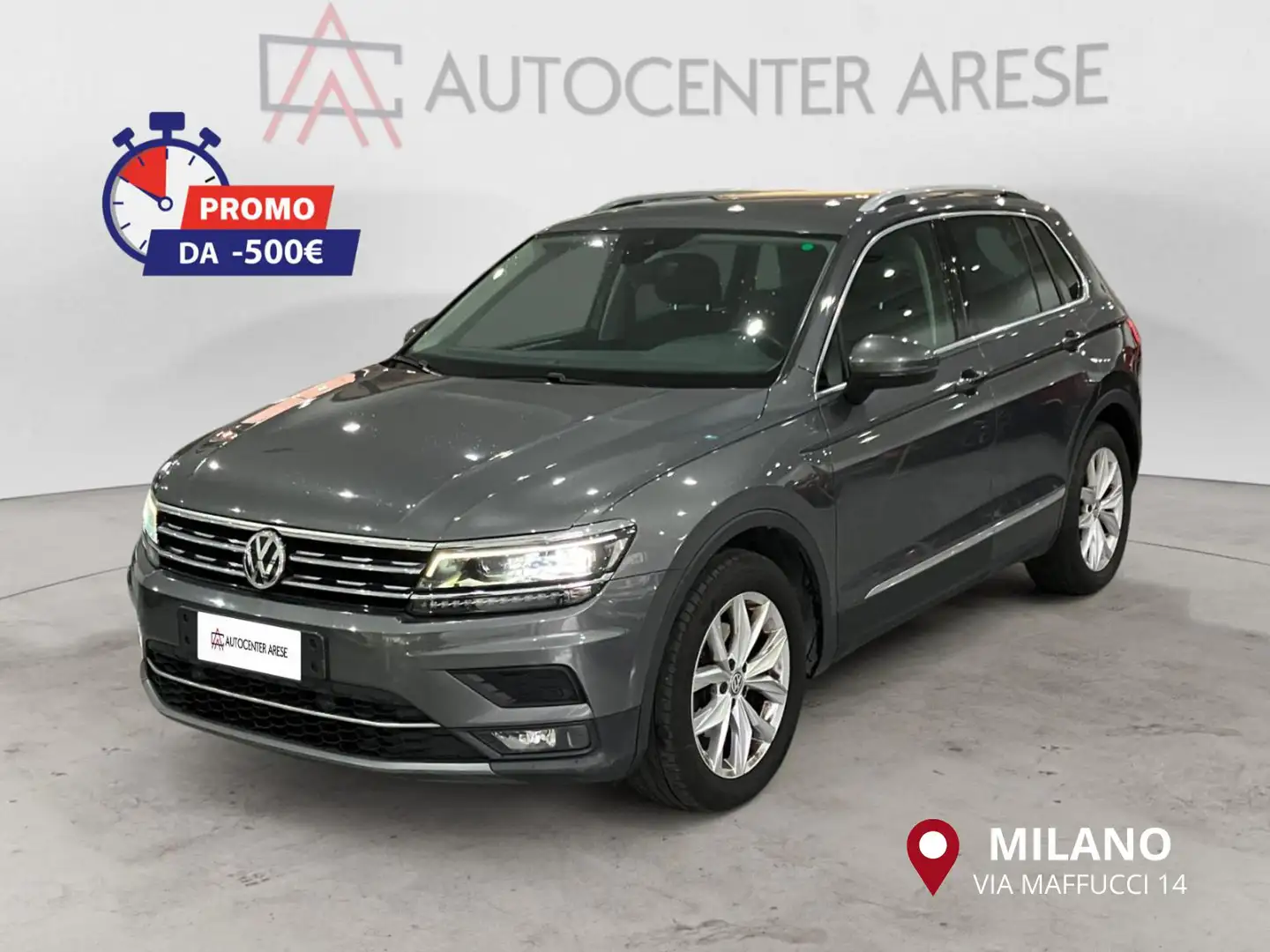 Volkswagen Tiguan 2.0 TDI SCR DSG Advanced BlueMotion Technology Grigio - 1