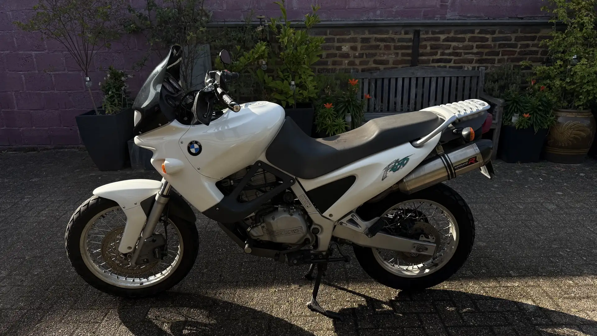 BMW F 650 Funduro Blanc - 2