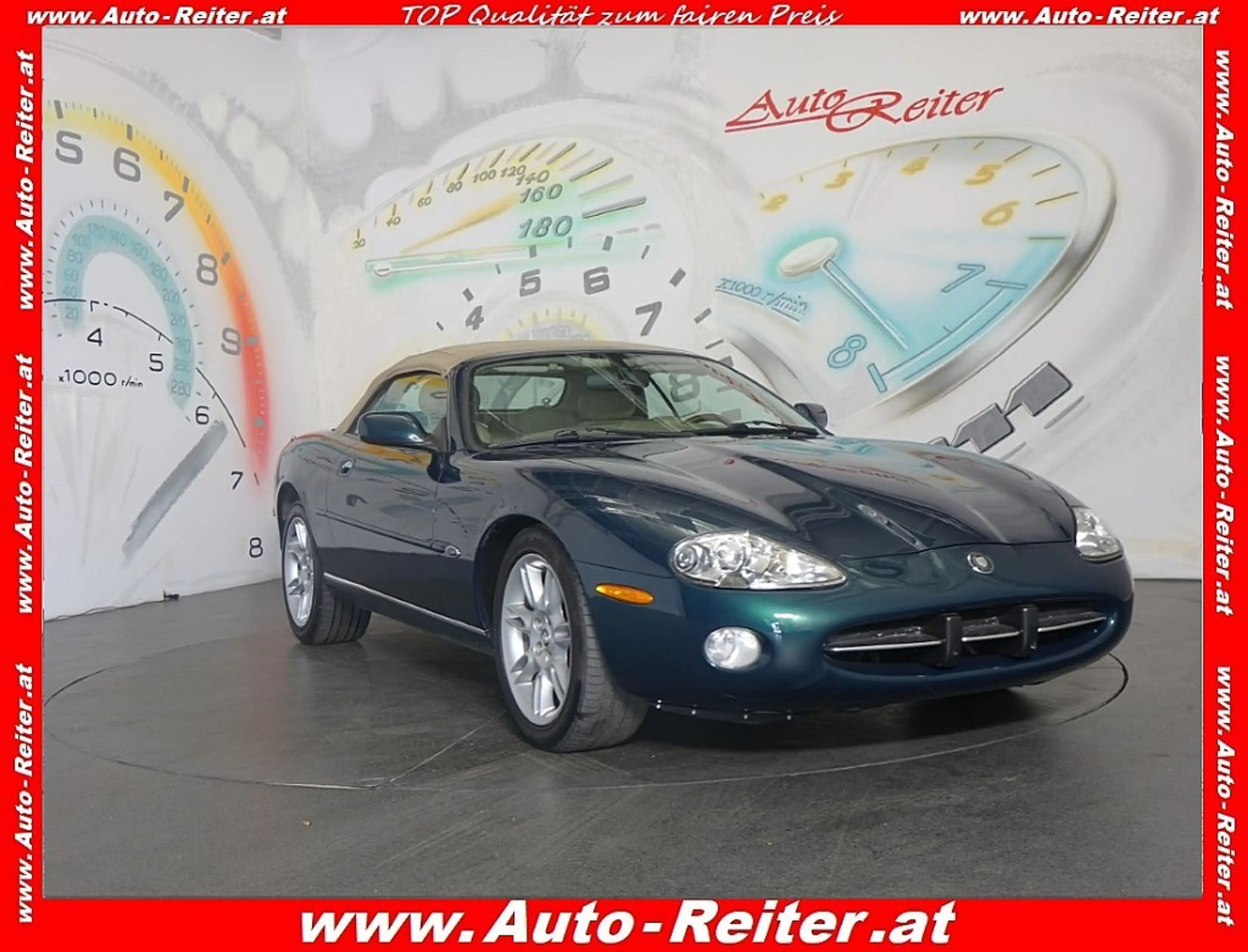 Jaguar XK8 Cabrio *LEDER, SITZHEIZUNG, TEMPOMAT, EL. VERDECK*
