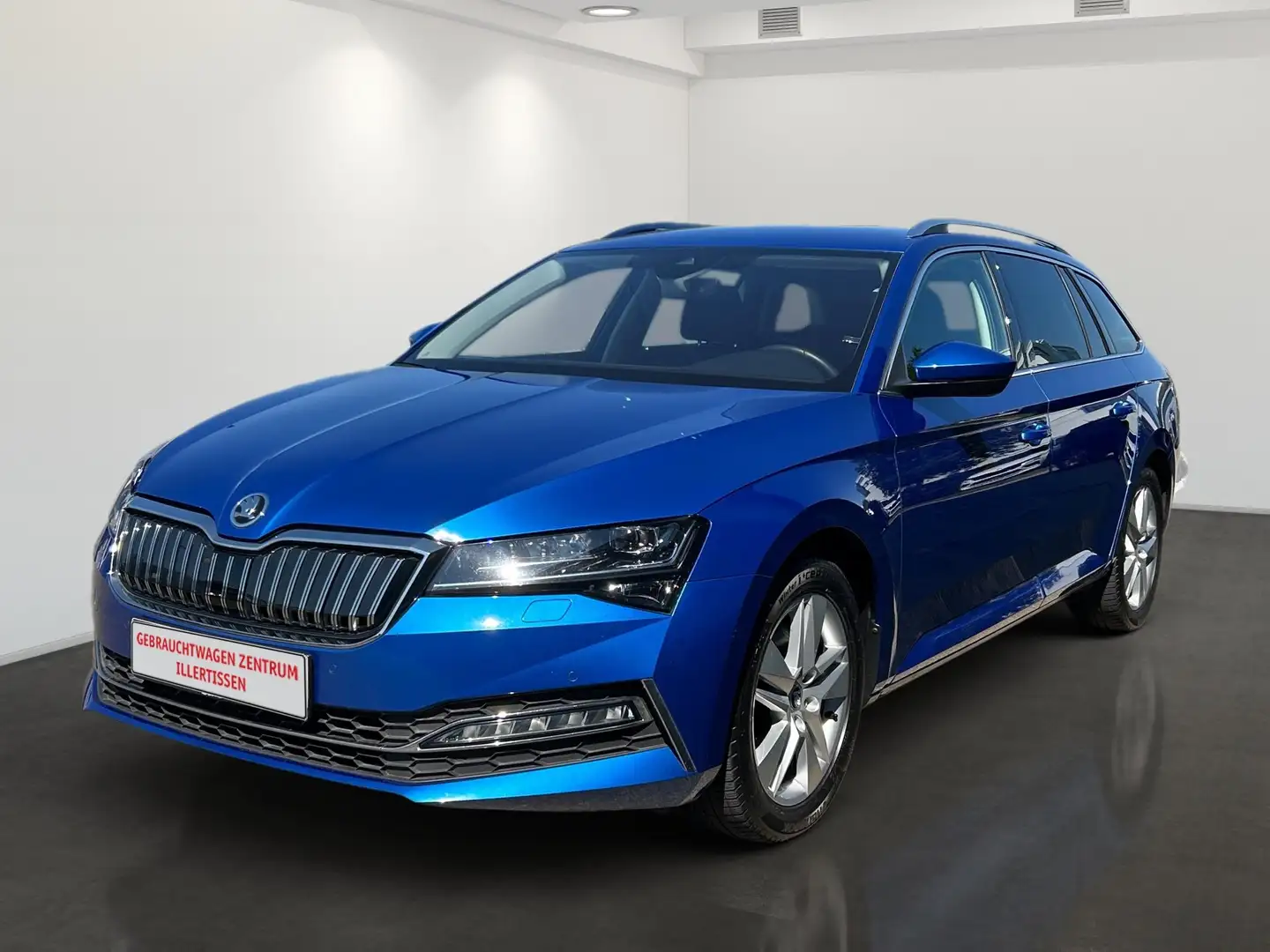 Skoda Superb Combi 1.4 TSI iV Style *MATRIX*NAVI*PDC* Blau - 2