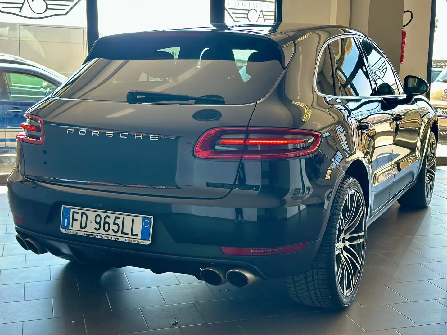 Porsche Macan Macan S 3.0d S 250cv pdk my16 Nero - 2