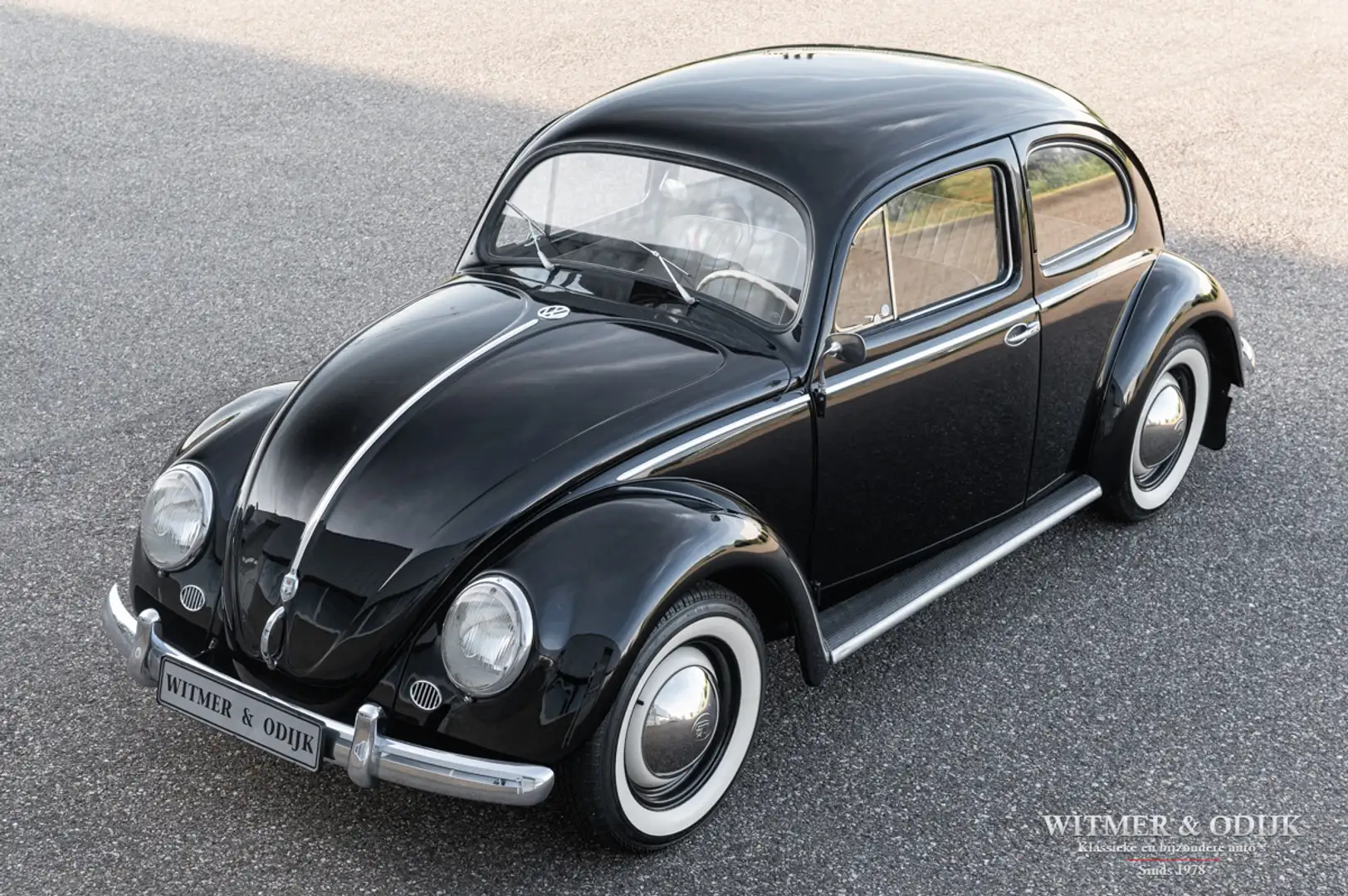 Volkswagen Kever Ovaal '54 Fekete - 2