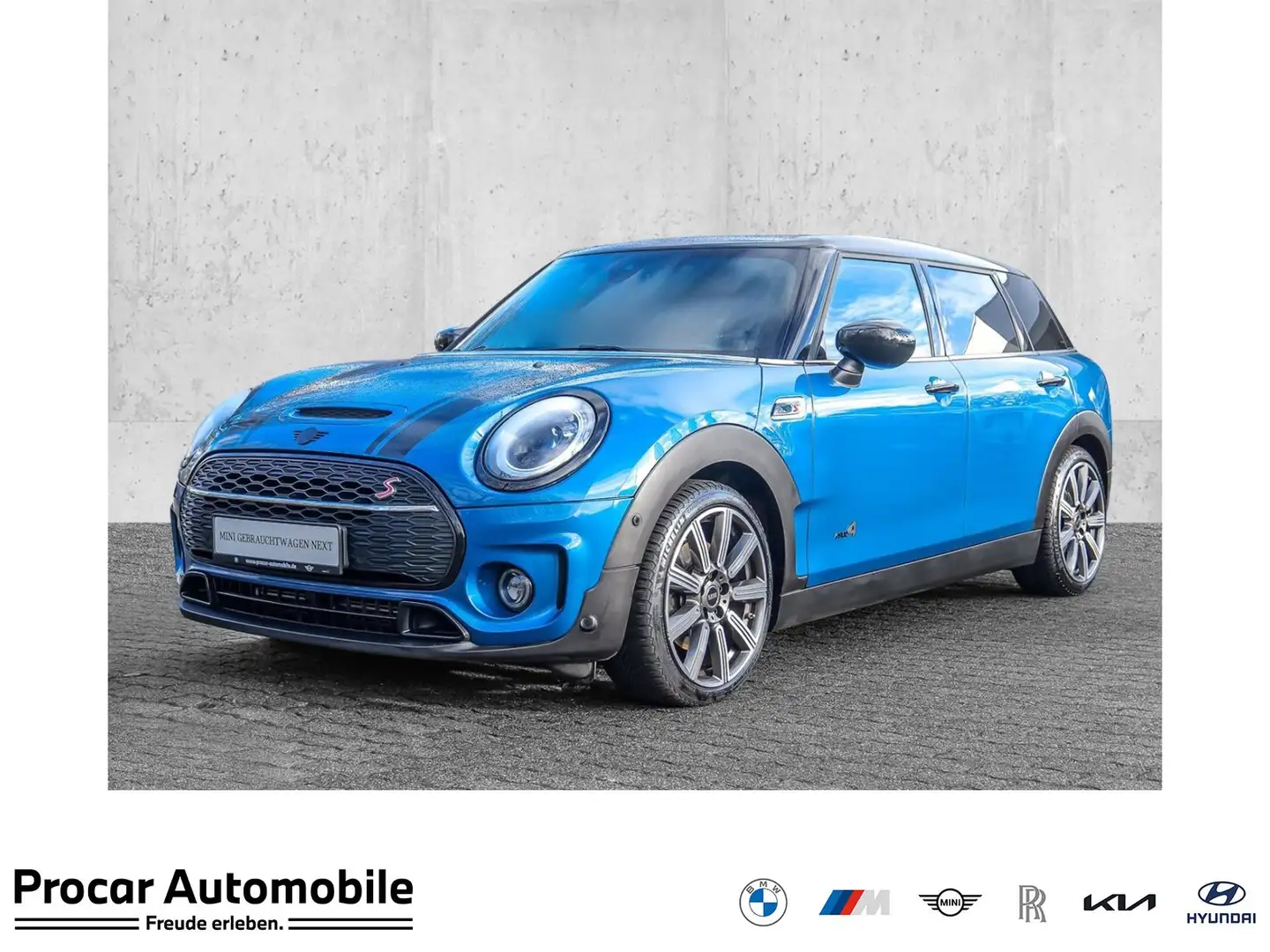 MINI Cooper S Clubman Head-Up AHK Pano LED Navi Komfort Blau - 1