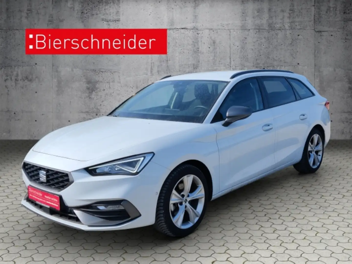 SEAT Leon Sportstourer 1.5 TSI DSG FR NAVI LED KAMERA SHZ GR Weiß - 1