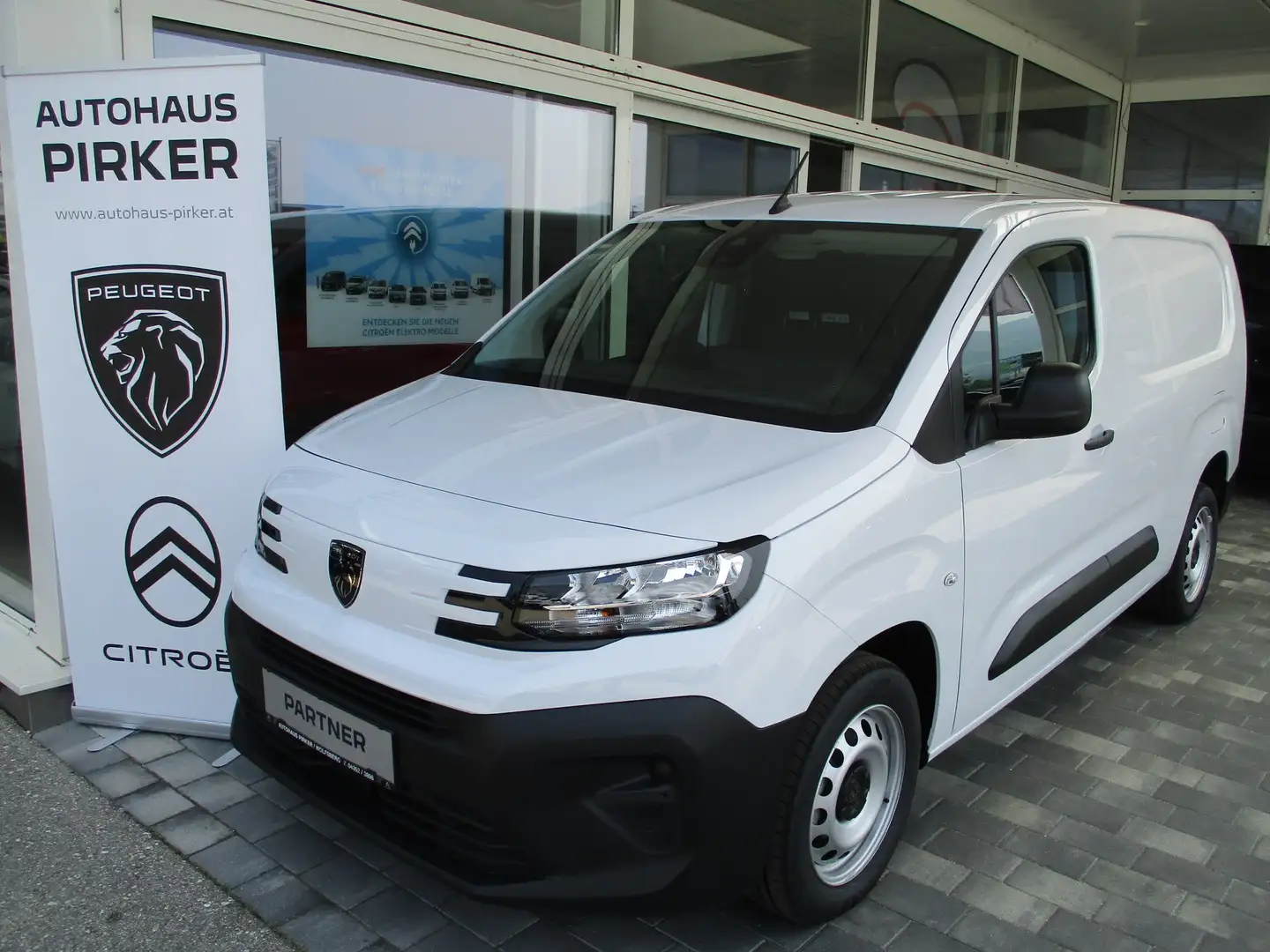 Peugeot Partner XL BHDi 100, 21.000,-- Netto Weiß - 1