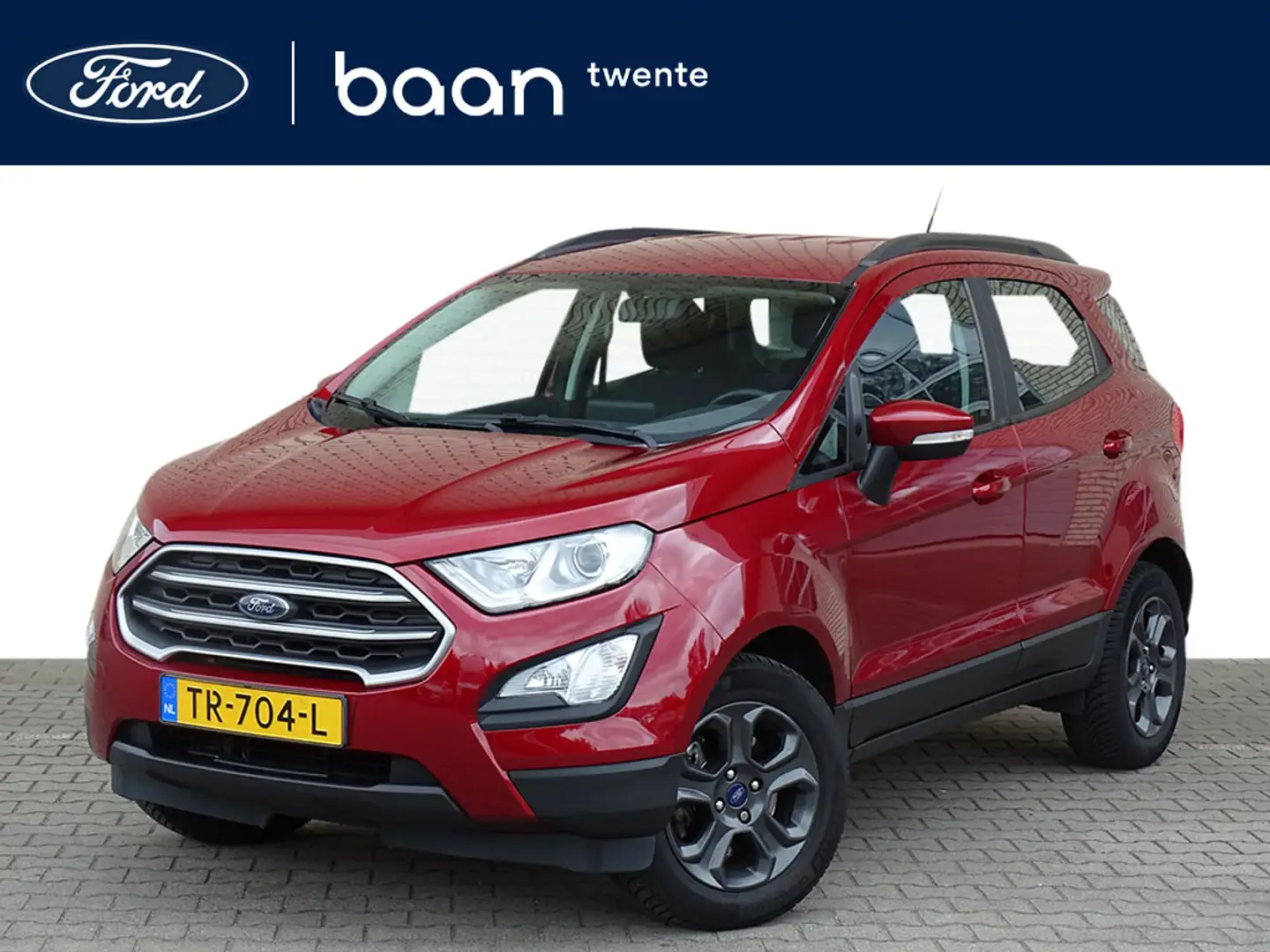 Ford EcoSport 1.0 EcoBoost Trend Ultimate | Trekhaak | Airco | C Rood - 1