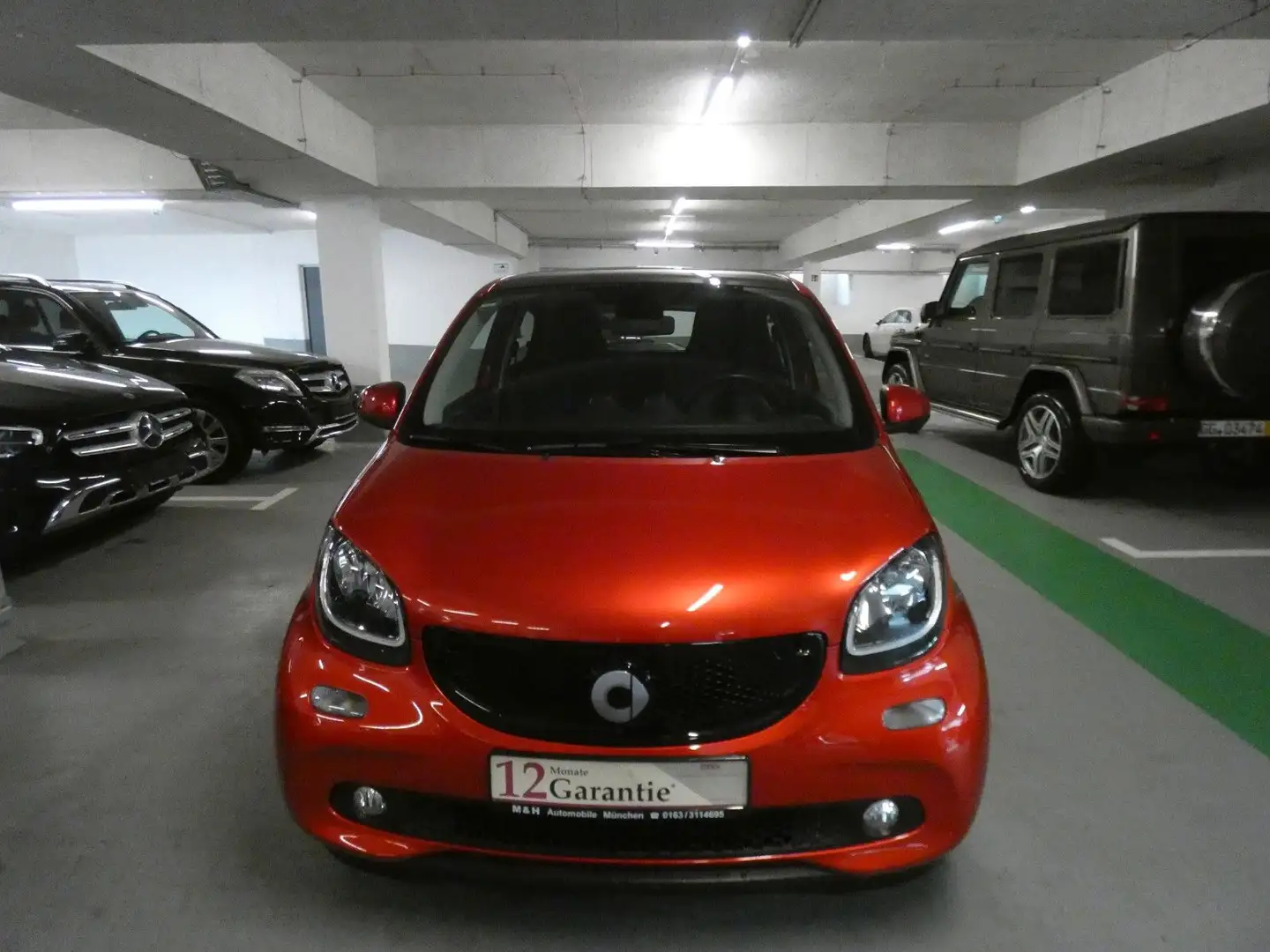 smart forFour forfour Basis 66kW*2 Hand*Leder*Panorama - 2
