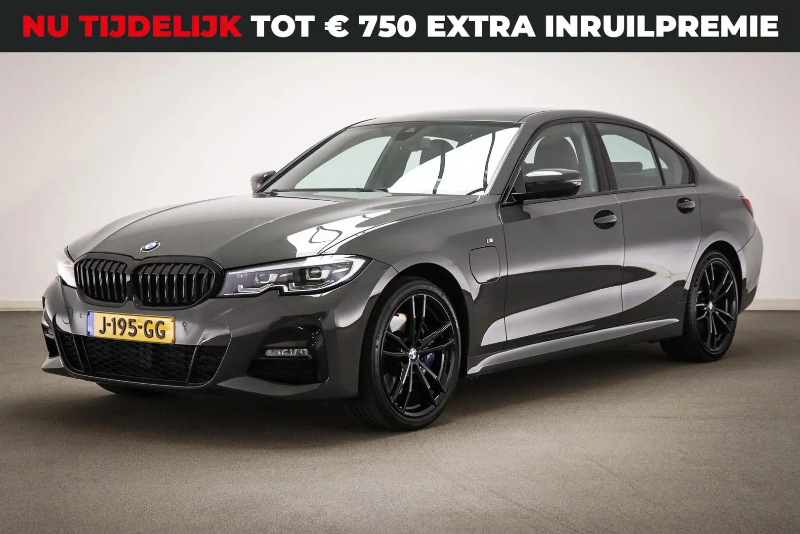 BMW 330 3-serie 330e M-Sport eDrive Edition | LEDER | DAB Gris - 1