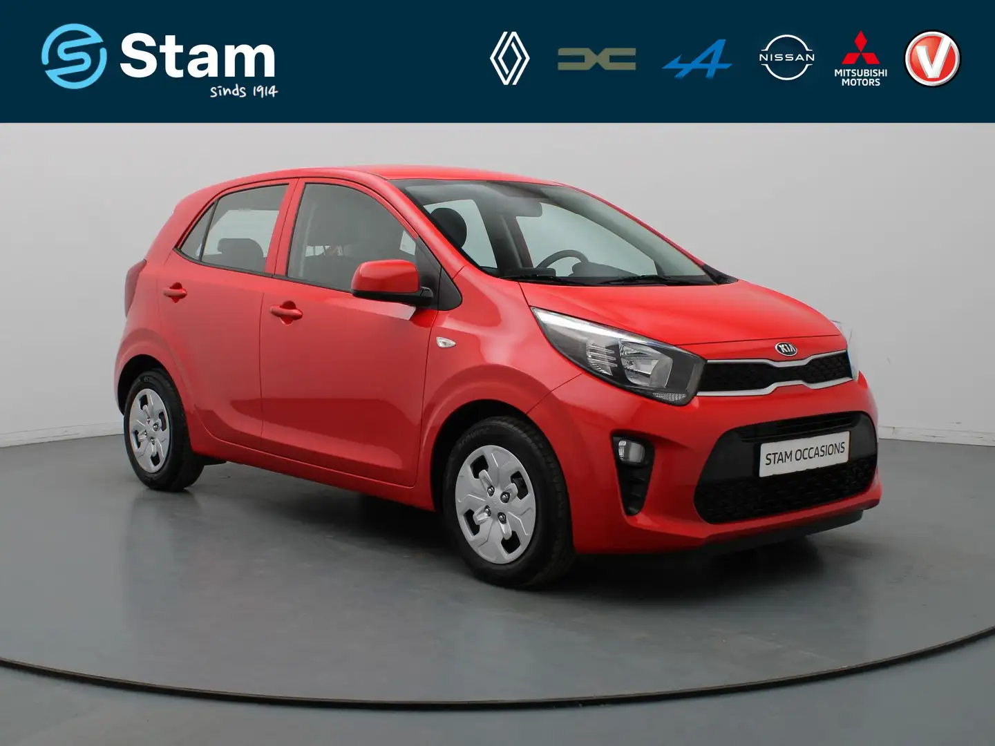 Kia Picanto 67pk MPi ComfortPlusLine Airco | Camera | Carplay Rood - 1