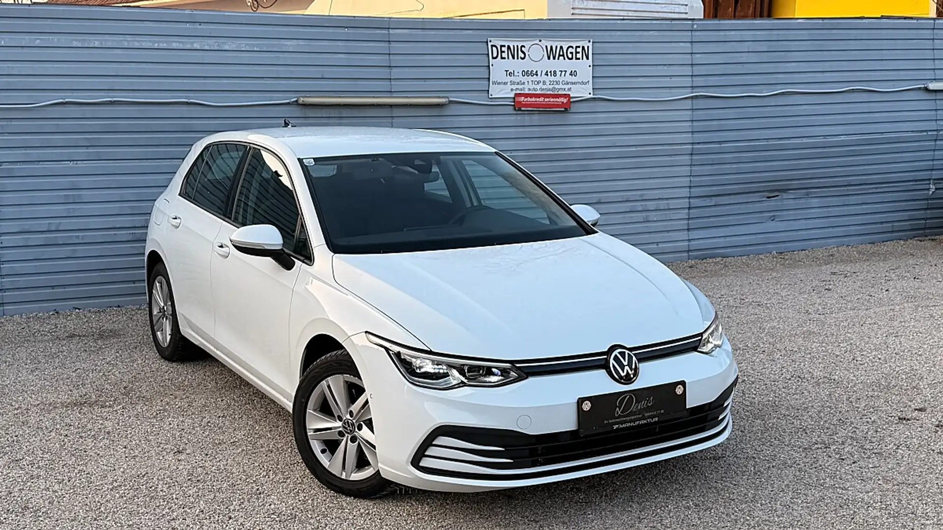 Volkswagen Golf 2,0 TDI Style Weiß - 1