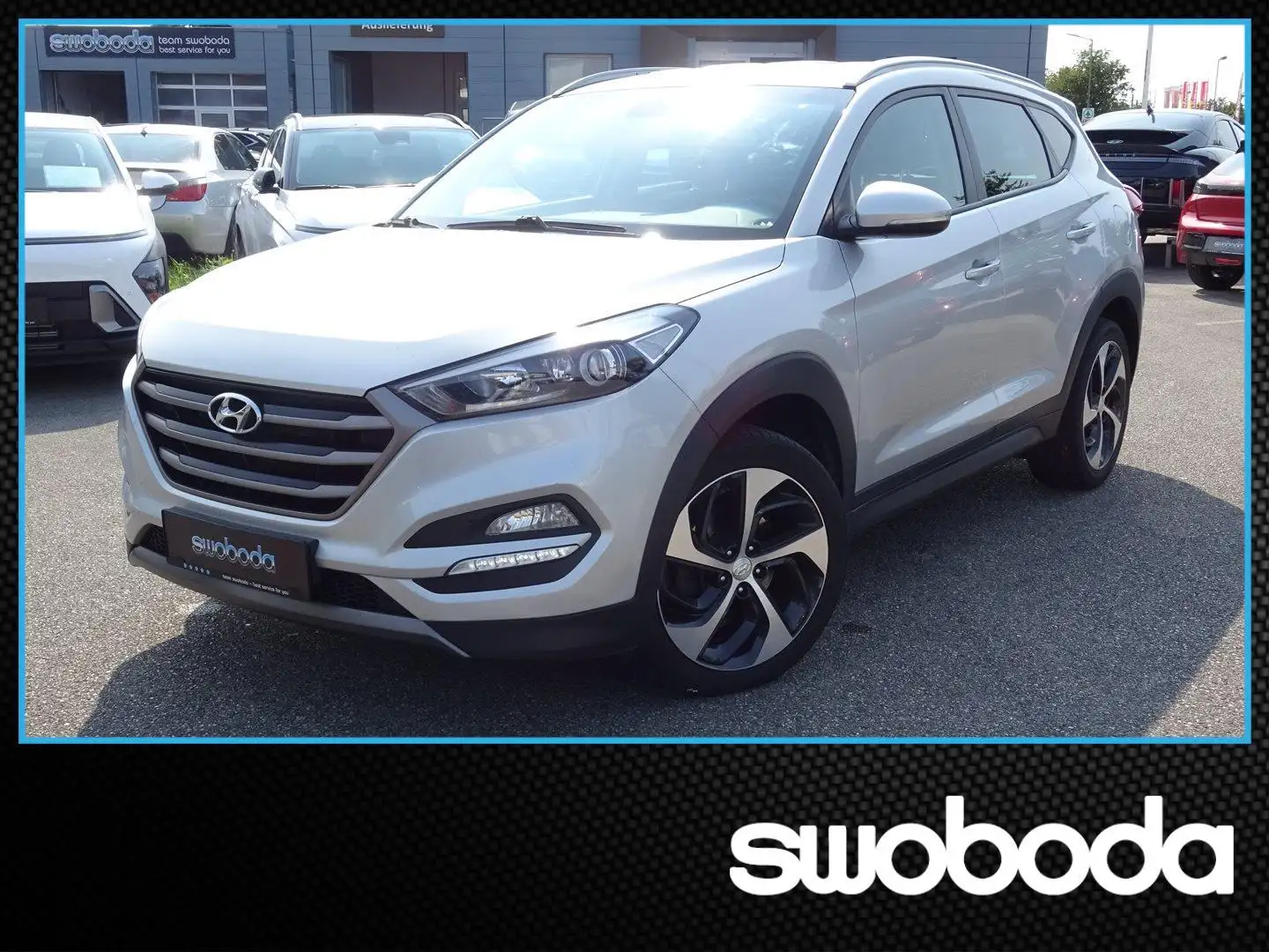 Hyundai TUCSON Tucson 2,0 CRDI 4WD GO Argent - 1