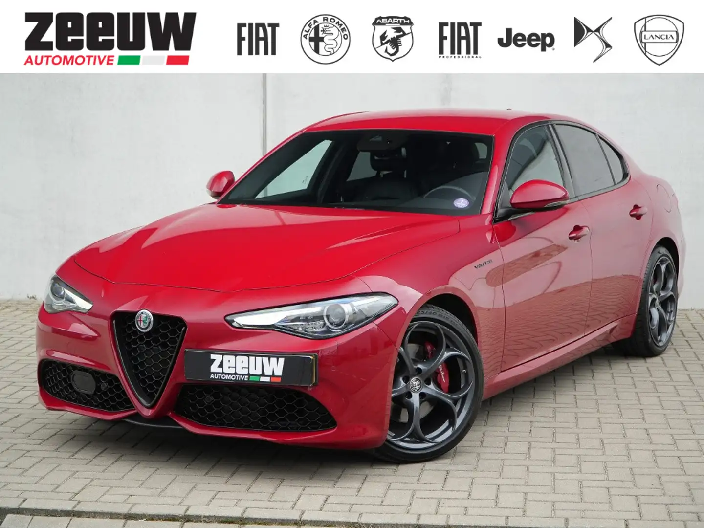 Alfa Romeo Giulia 2.0 Turbo 280 PK Veloce RWD | MY21 | Navi | Carpla Rouge - 1