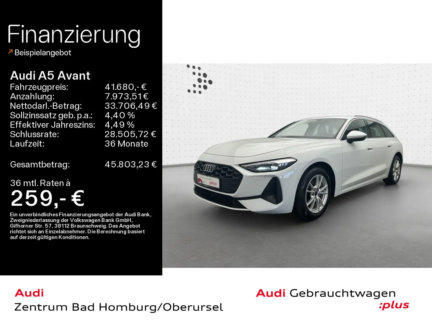 Audi A5 TFSI*Navi*Alu*PDC*Virtual Cockpit*Kamer Weiß - 1