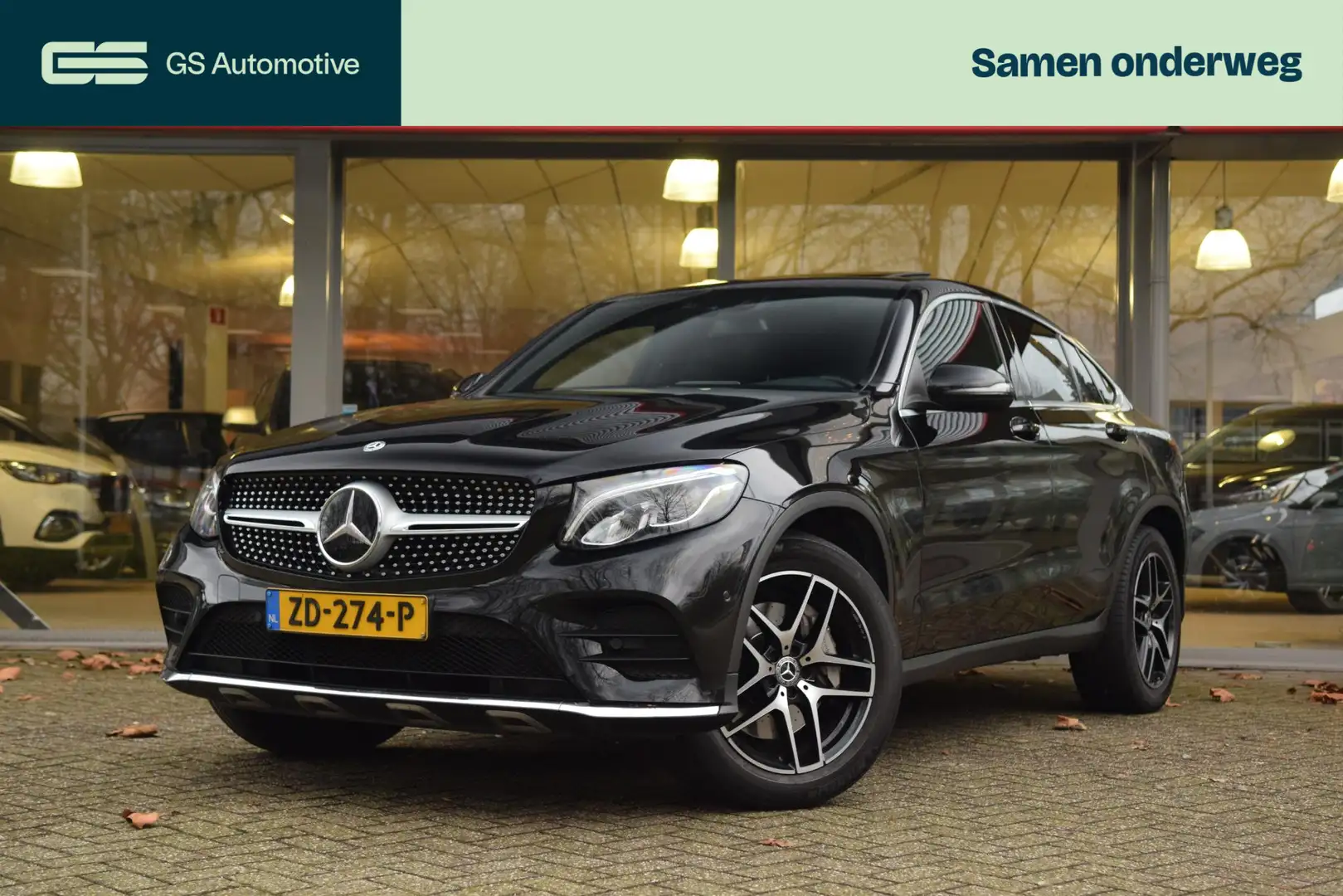 Mercedes-Benz GLC 220 Coupé d AMG 4MATIC Premium Plus met Schuifdak Zwart - 1