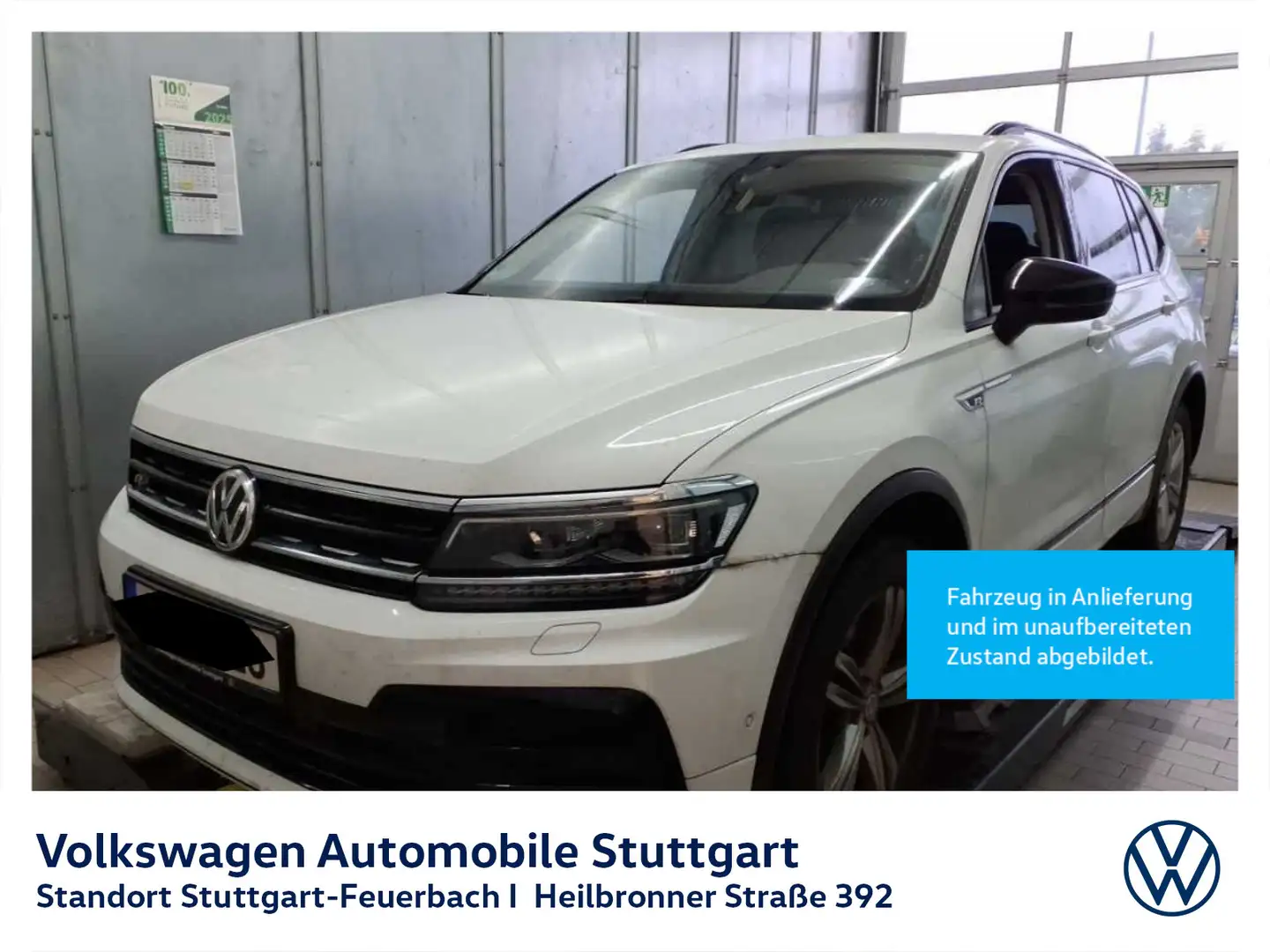 Volkswagen Tiguan Allspace Highline 2.0 TDI DSG Navi Kamera Weiß - 2