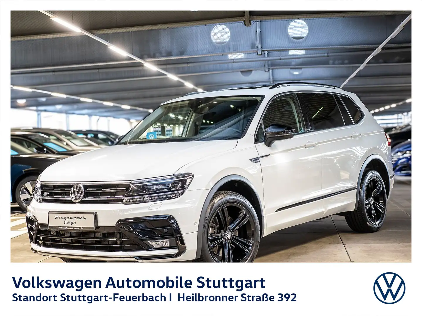 Volkswagen Tiguan Allspace Highline 2.0 TDI DSG Navi Kamera Weiß - 2