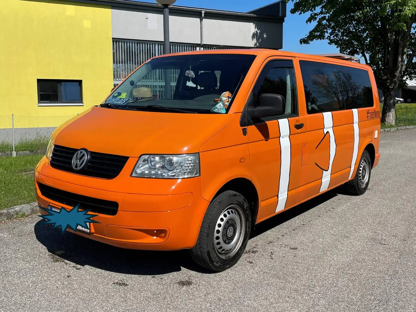 Volkswagen T5 Kombi Kombi LR 1,9 TDI Orange - 1
