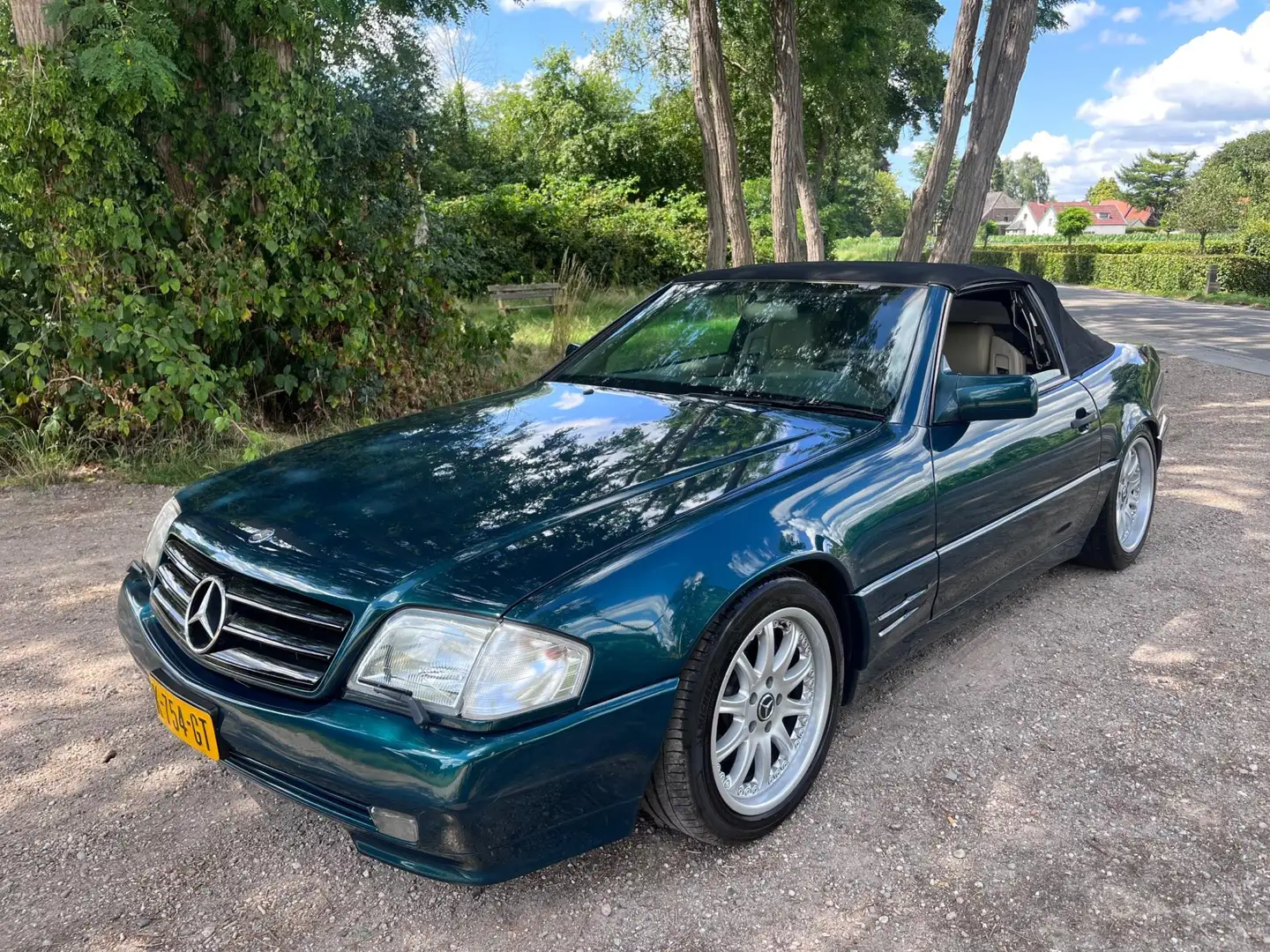 Mercedes-Benz SL 320 Cabrio Groen - 1