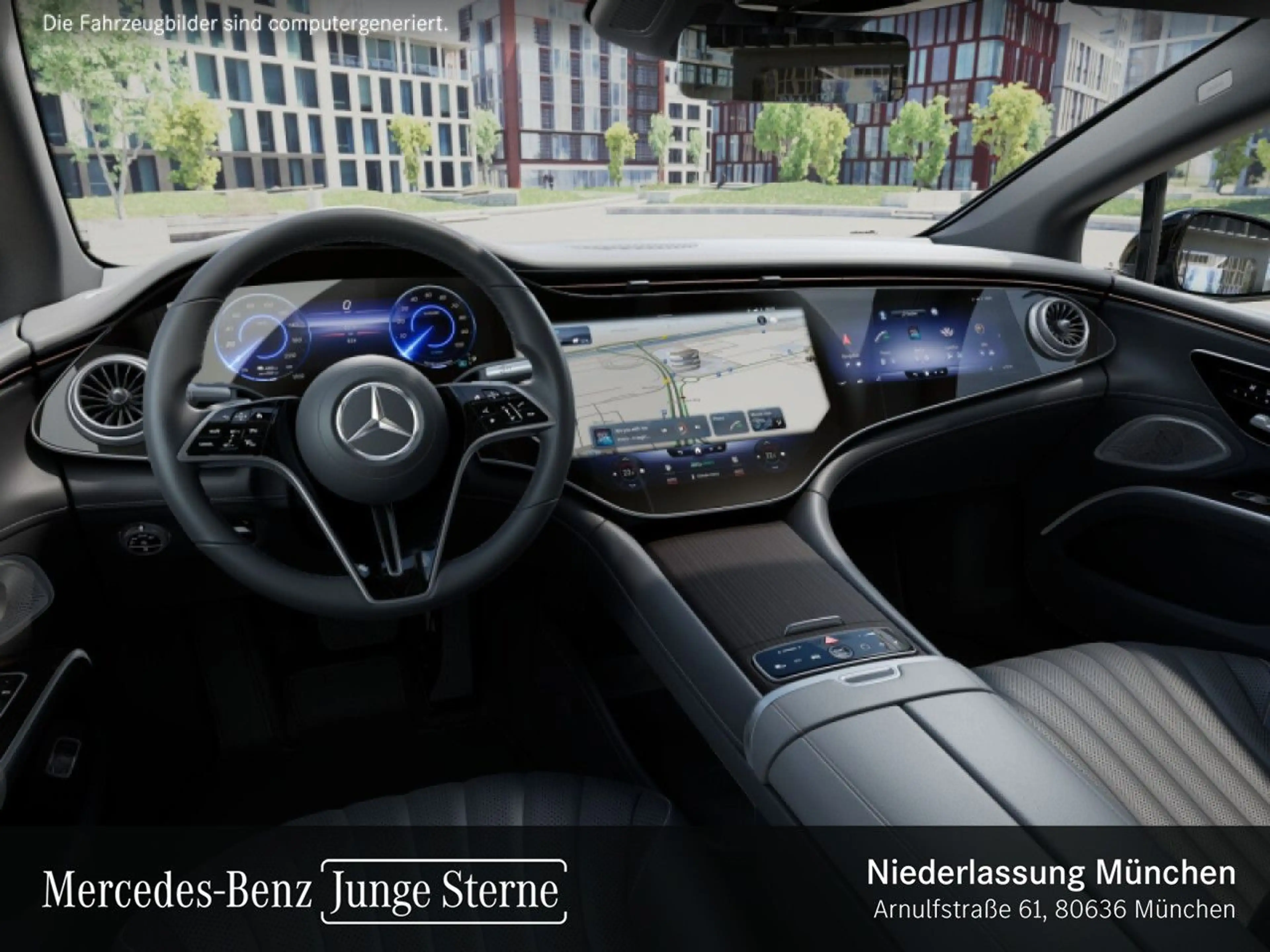 Mercedes-Benz EQS 500 4Matic AMG Airmat Pano Burmester Distr. — photo 10