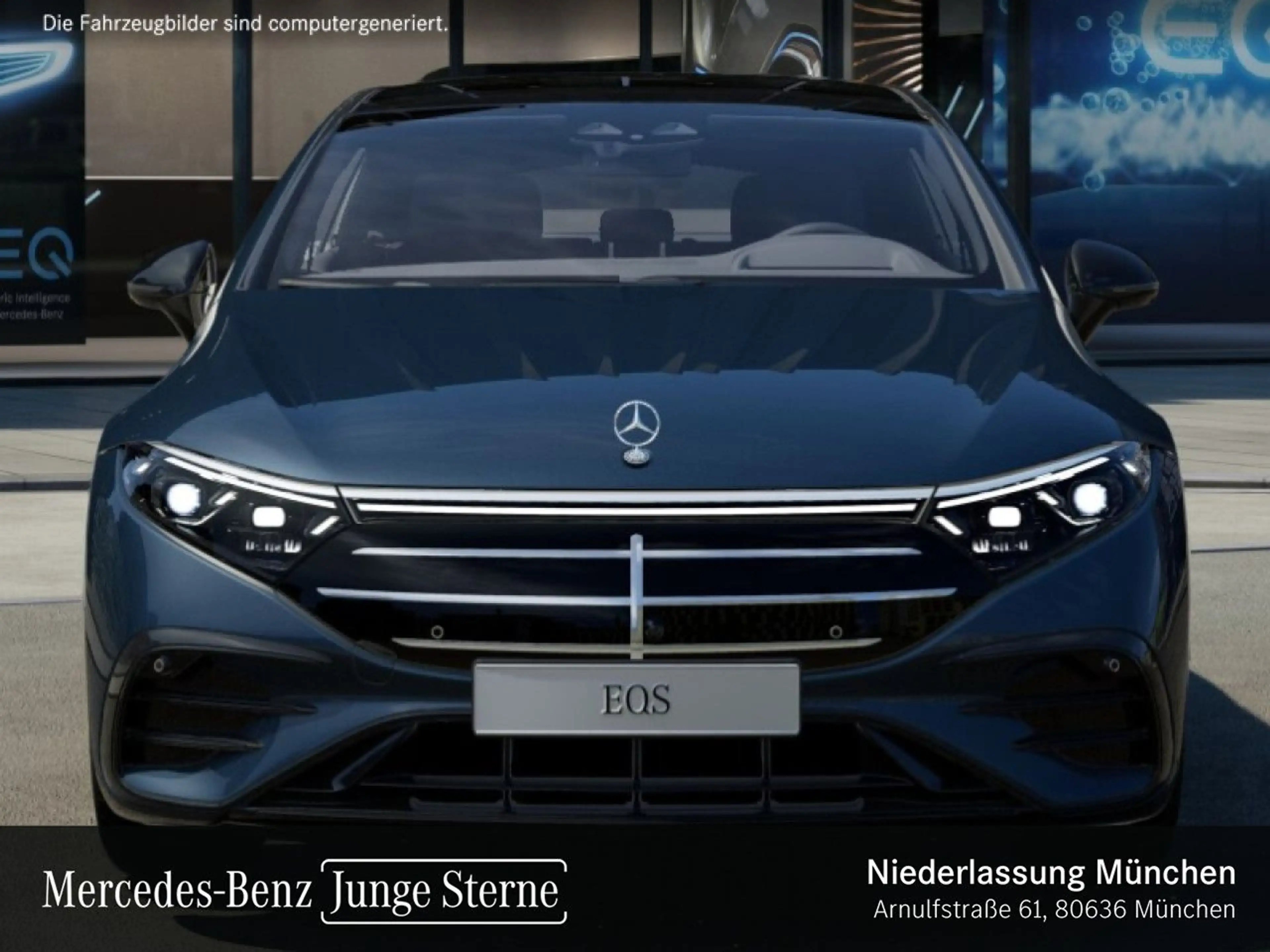 Mercedes-Benz EQS 500 4Matic AMG Airmat Pano Burmester Distr. — photo 8