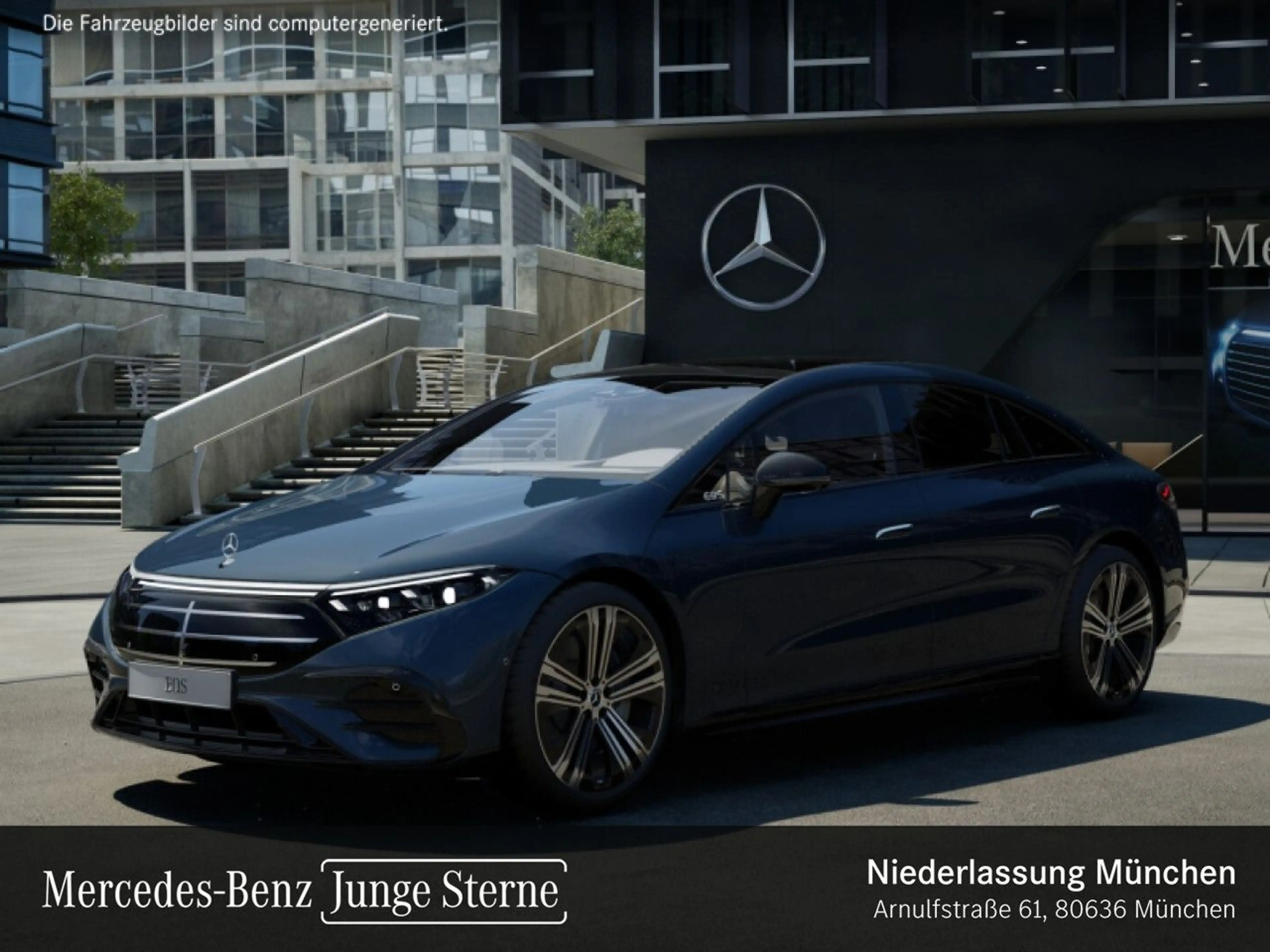 Mercedes-Benz EQS 500 4Matic AMG Airmat Pano Burmester Distr. — photo 14