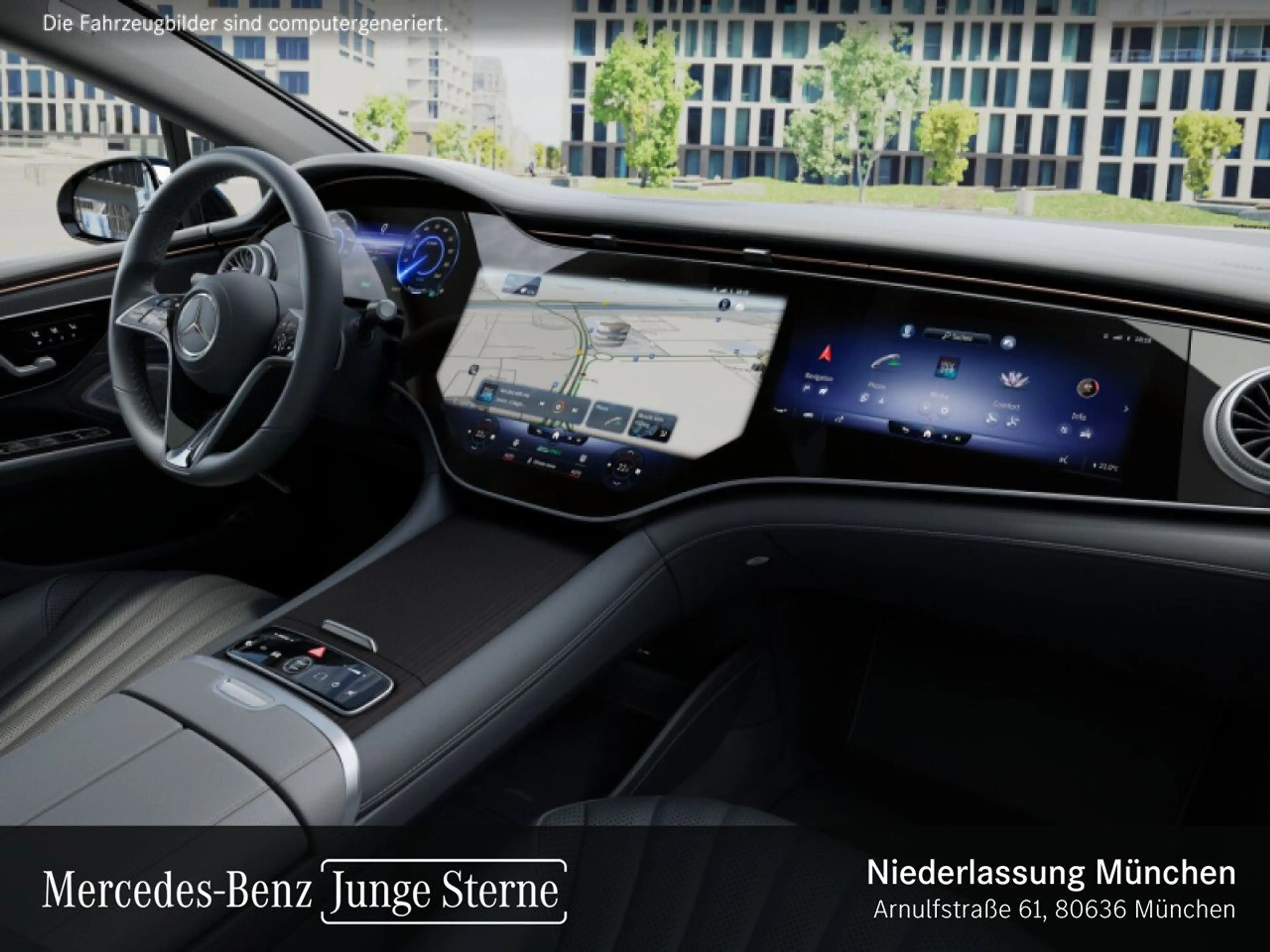 Mercedes-Benz EQS 500 4Matic AMG Airmat Pano Burmester Distr. — photo 11