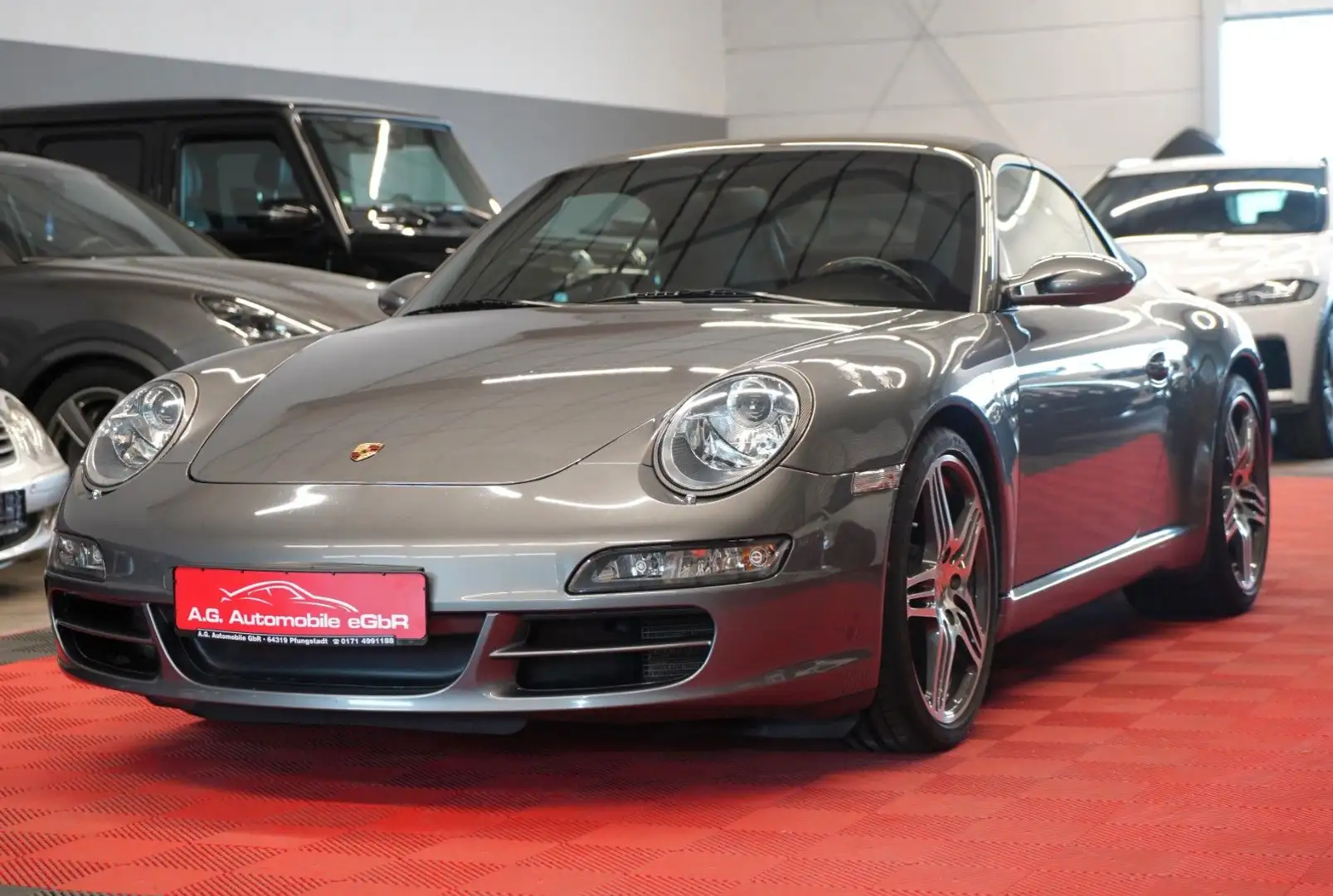 Porsche 997 911 997 Carrera S 3.8 Cabrio 1.Hand*Navi*Temp* Grau - 1