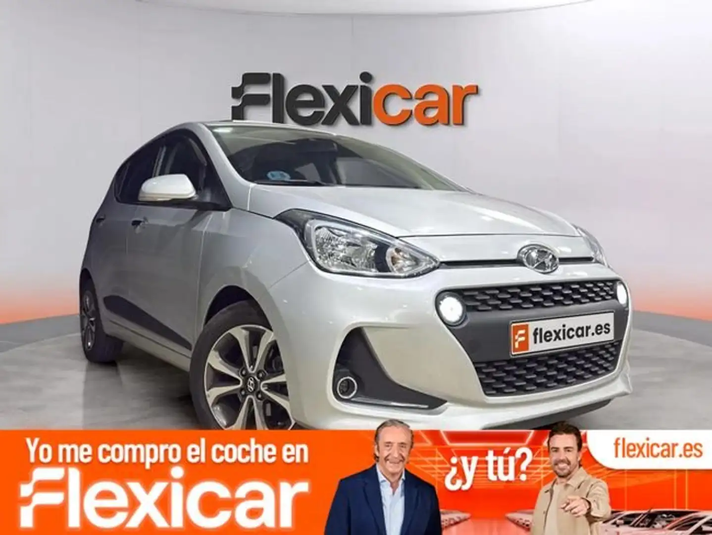 Hyundai i10 1.2 MPI Style Aut. Gris - 1