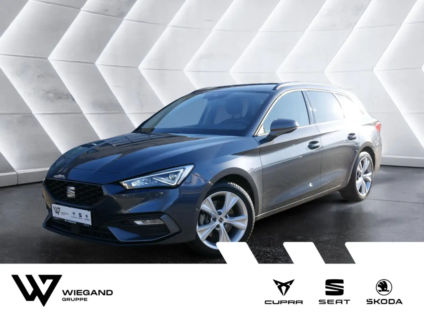 SEAT Leon Sportstourer 2.0 TDI FR 4Drive ACC LED Grau - 1