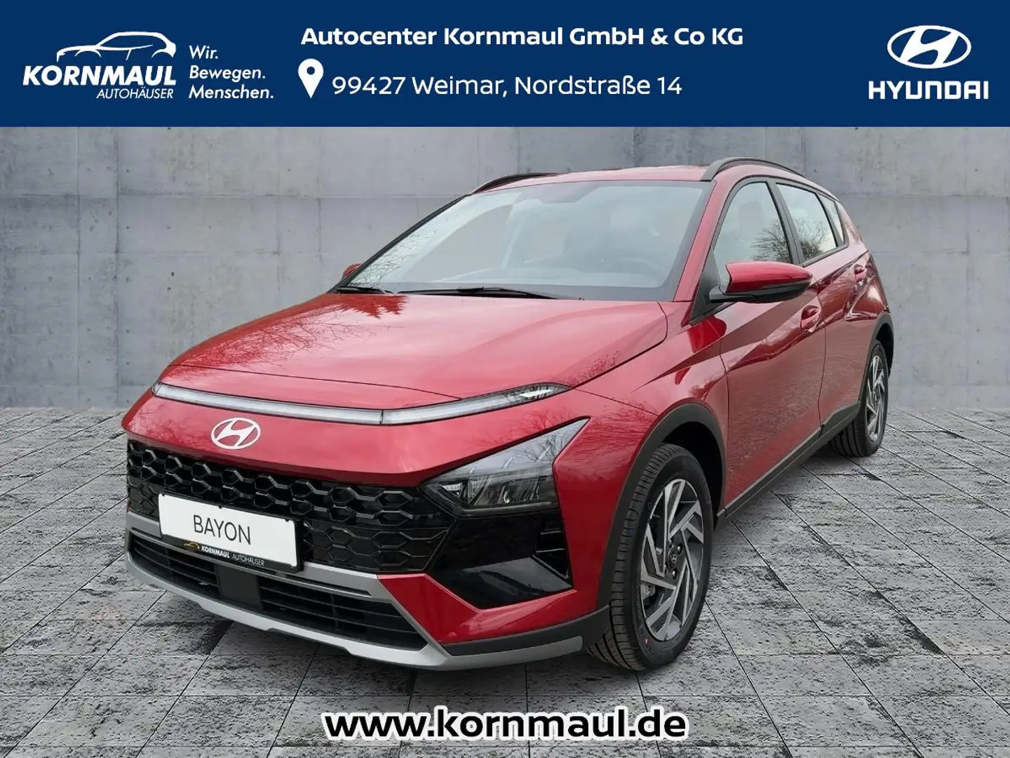 Hyundai BAYON 1.0 T-GDI Trend ( 100 PS) Navigation Rot - 1