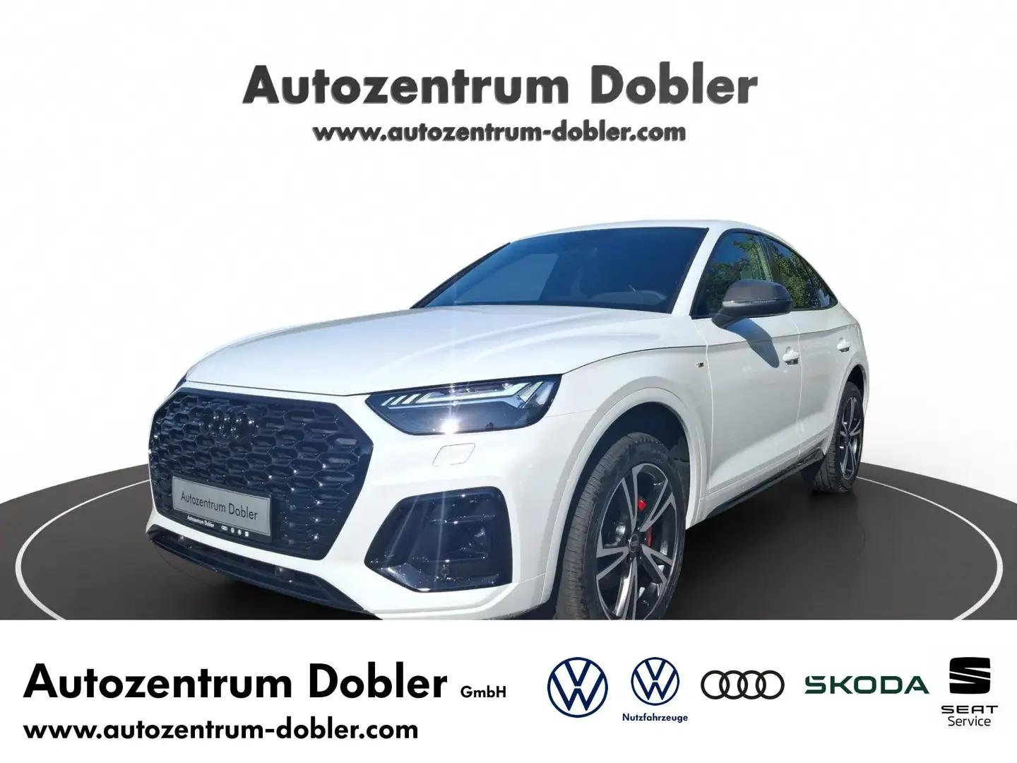 Audi Q5 Sportback S-line business 40 TFSI AHK,ACC,20" Weiß - 1