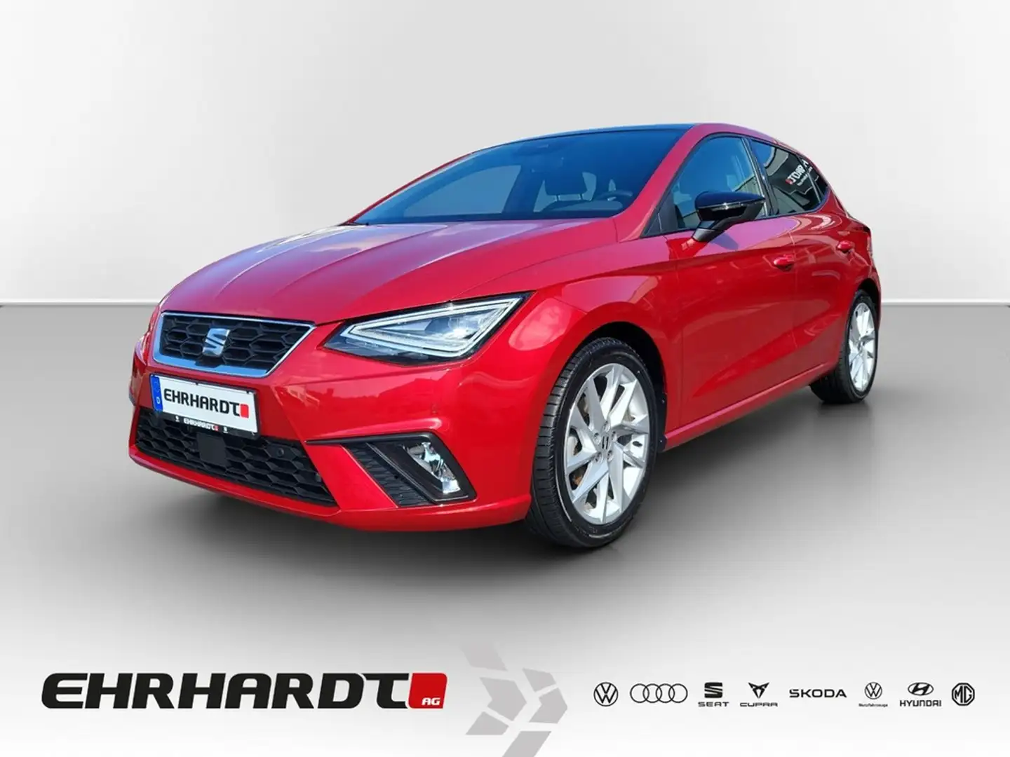 SEAT Ibiza 1.5 TSI DSG FR PANO*VIRTUAL*NAVI*LED*ACC*PDC*KA... Rouge - 1