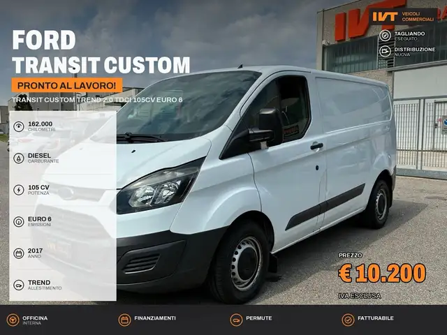 Ford Transit Custom Transit Custom 250 2.0 TDCi PC Furgone Entry