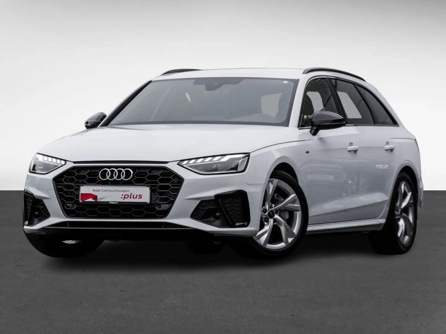 Audi A4 Avant 40 S LINE BLACKPAK CAM ACC LM18 EKLAPPE Weiß - 2