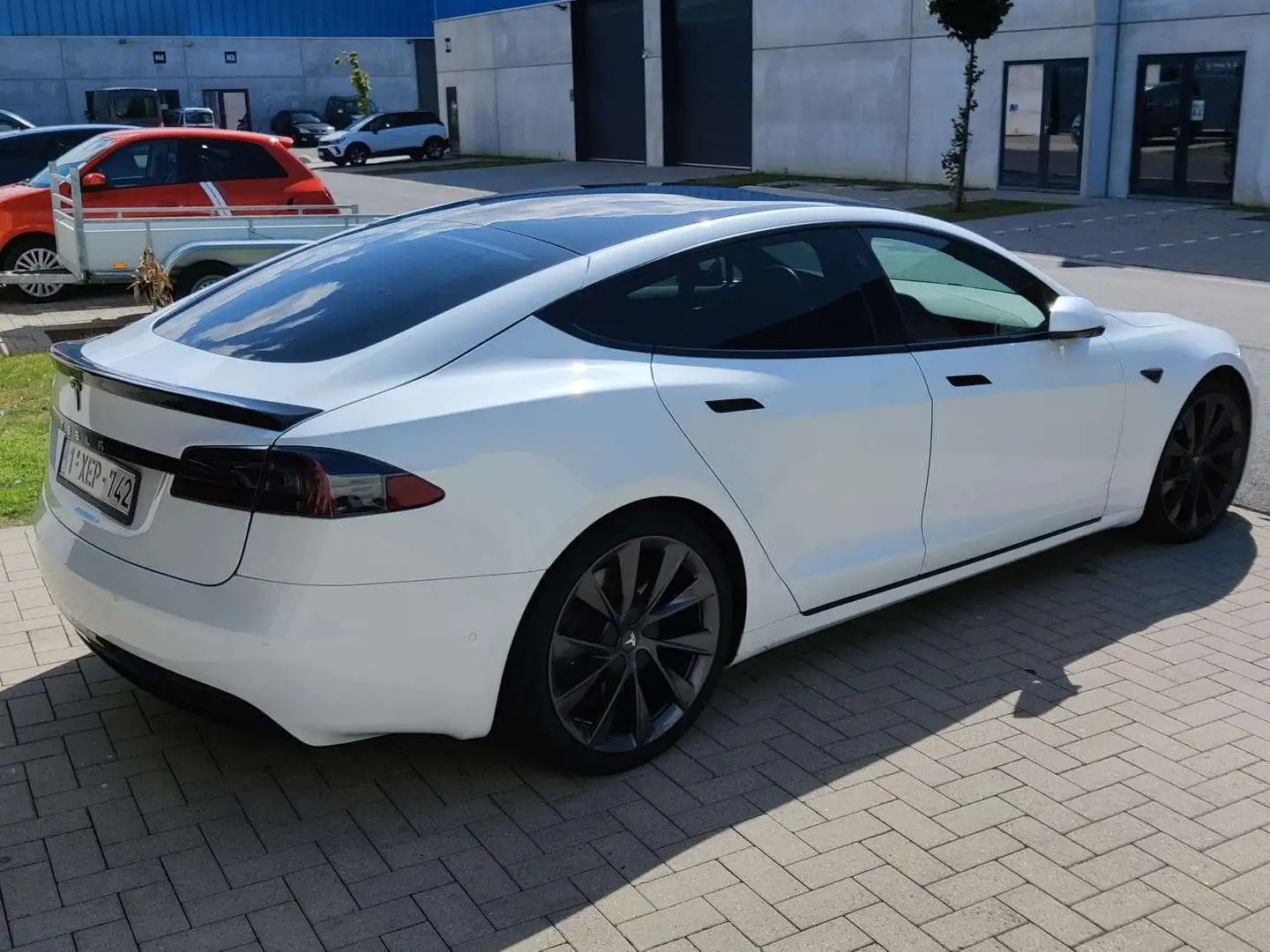 Tesla Model S Model S Standard Reichweite Blanc - 2