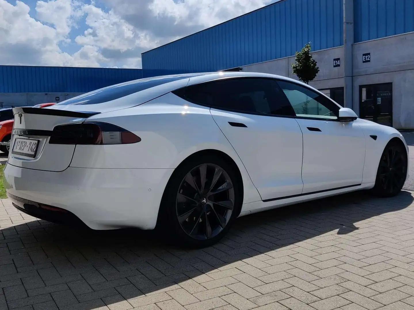 Tesla Model S Model S Standard Reichweite Blanc - 1